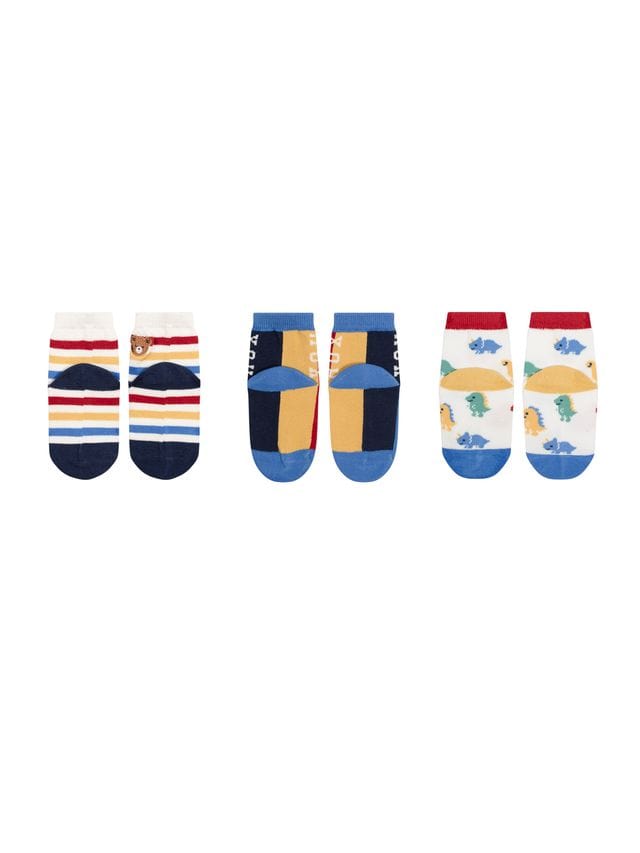 Huxbaby Boys Accessory Best Socks Ever 3 Pack Primary