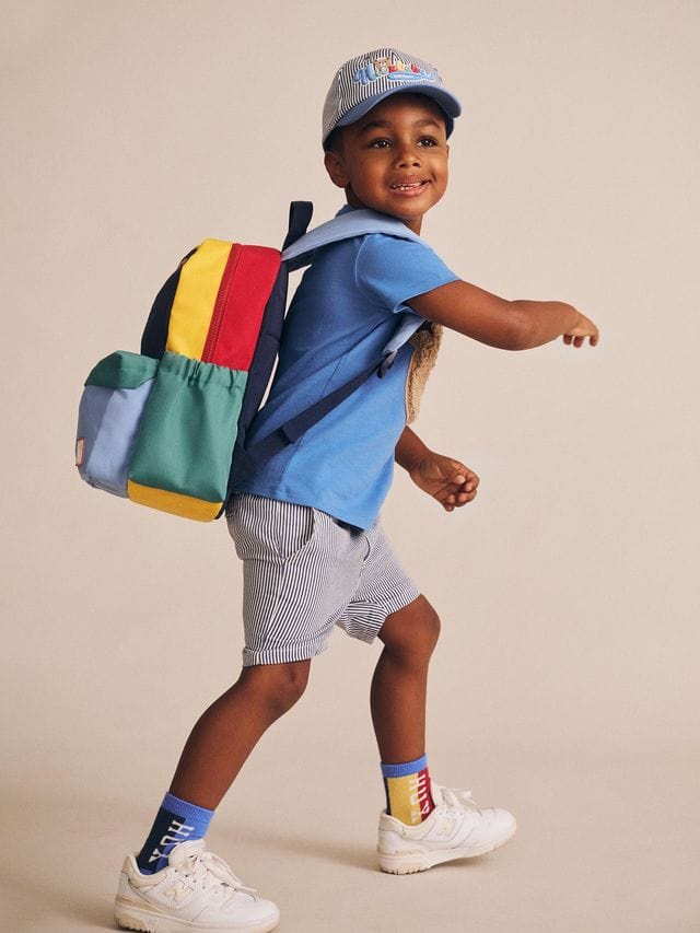 Huxbaby Boys All In Ones Classic Stripe Chino Shorts