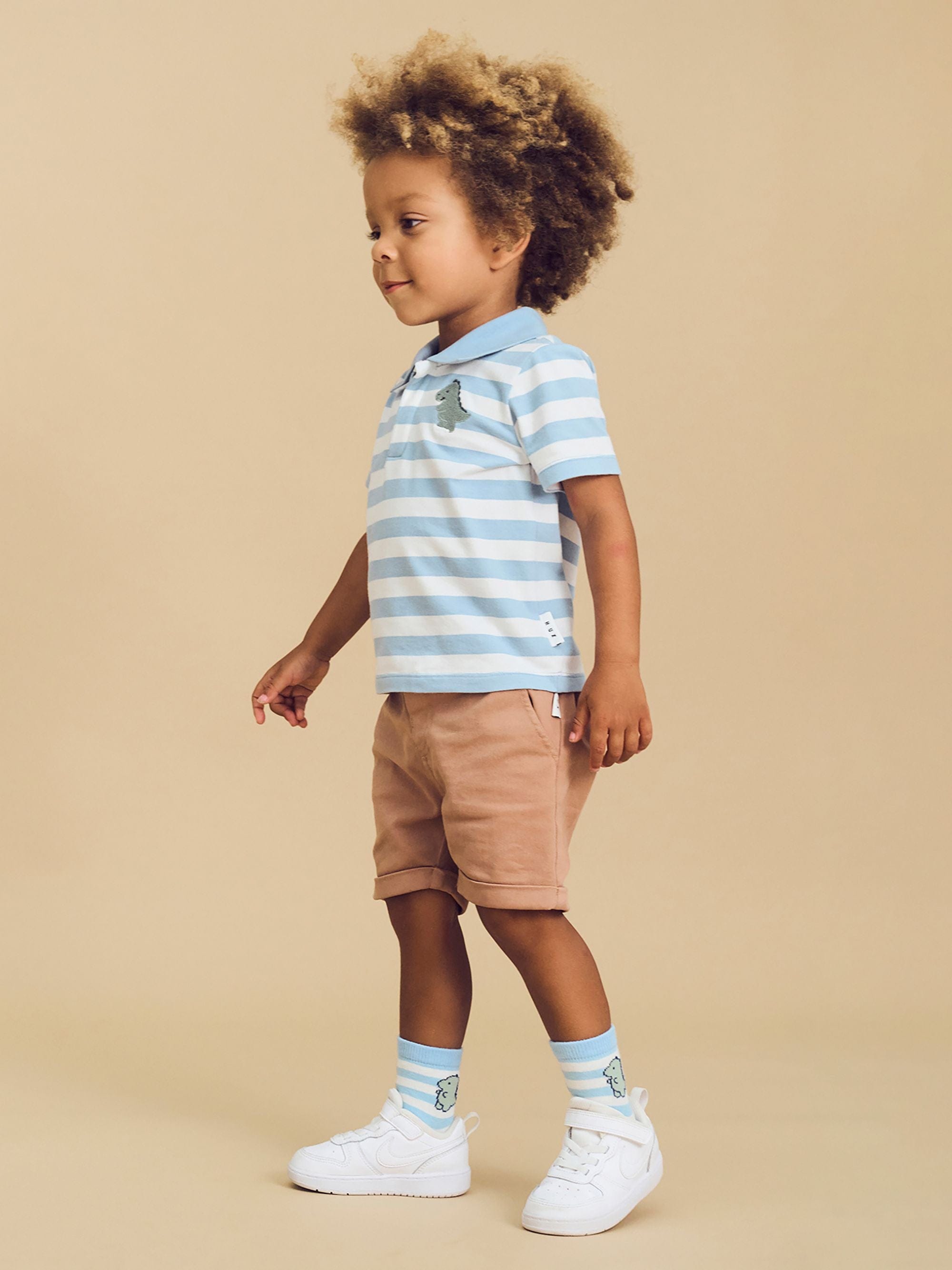 Huxbaby Boys Bottoms Chino Short Tan