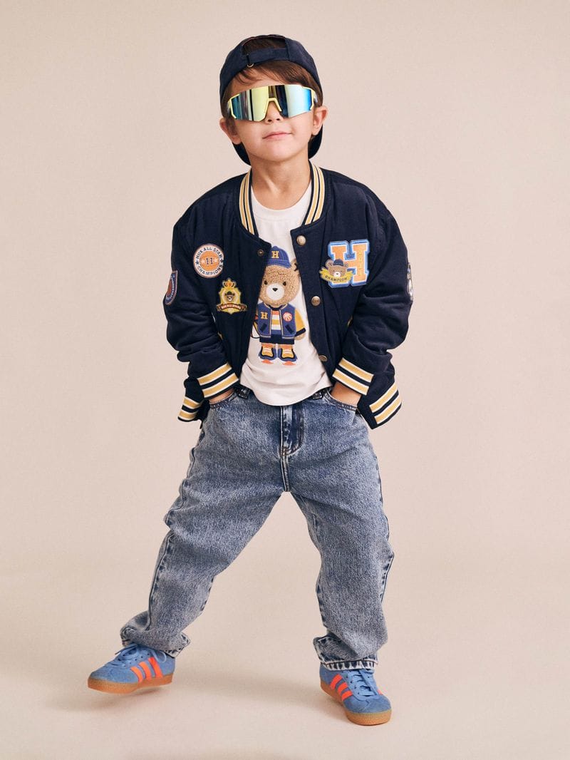 Huxbaby Boys Jumper Collegiate Hux Cord Jacket