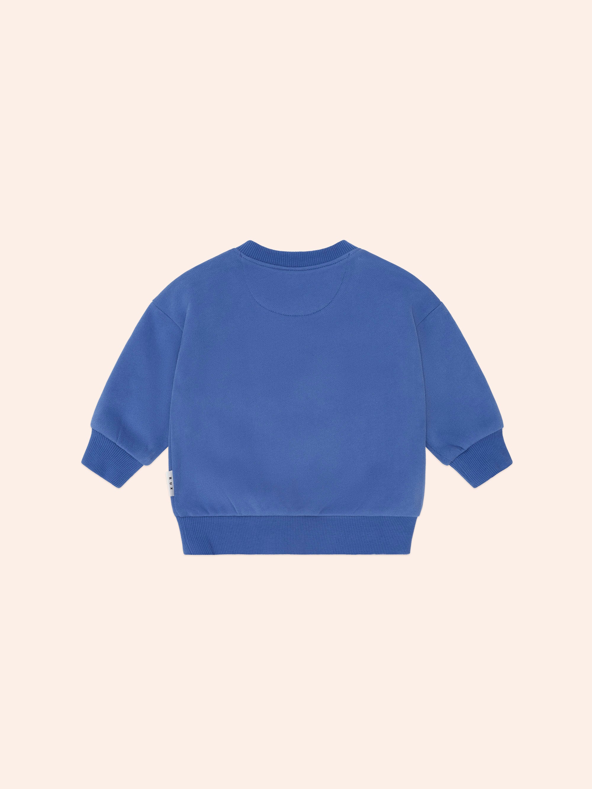 Huxbaby Boys Jumper Furry Huxbear Cobalt Sweatshirt