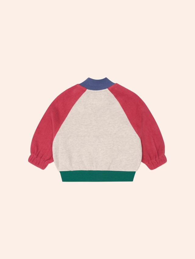 Huxbaby Boys Jumper Hux Colour Block Zip Sweat