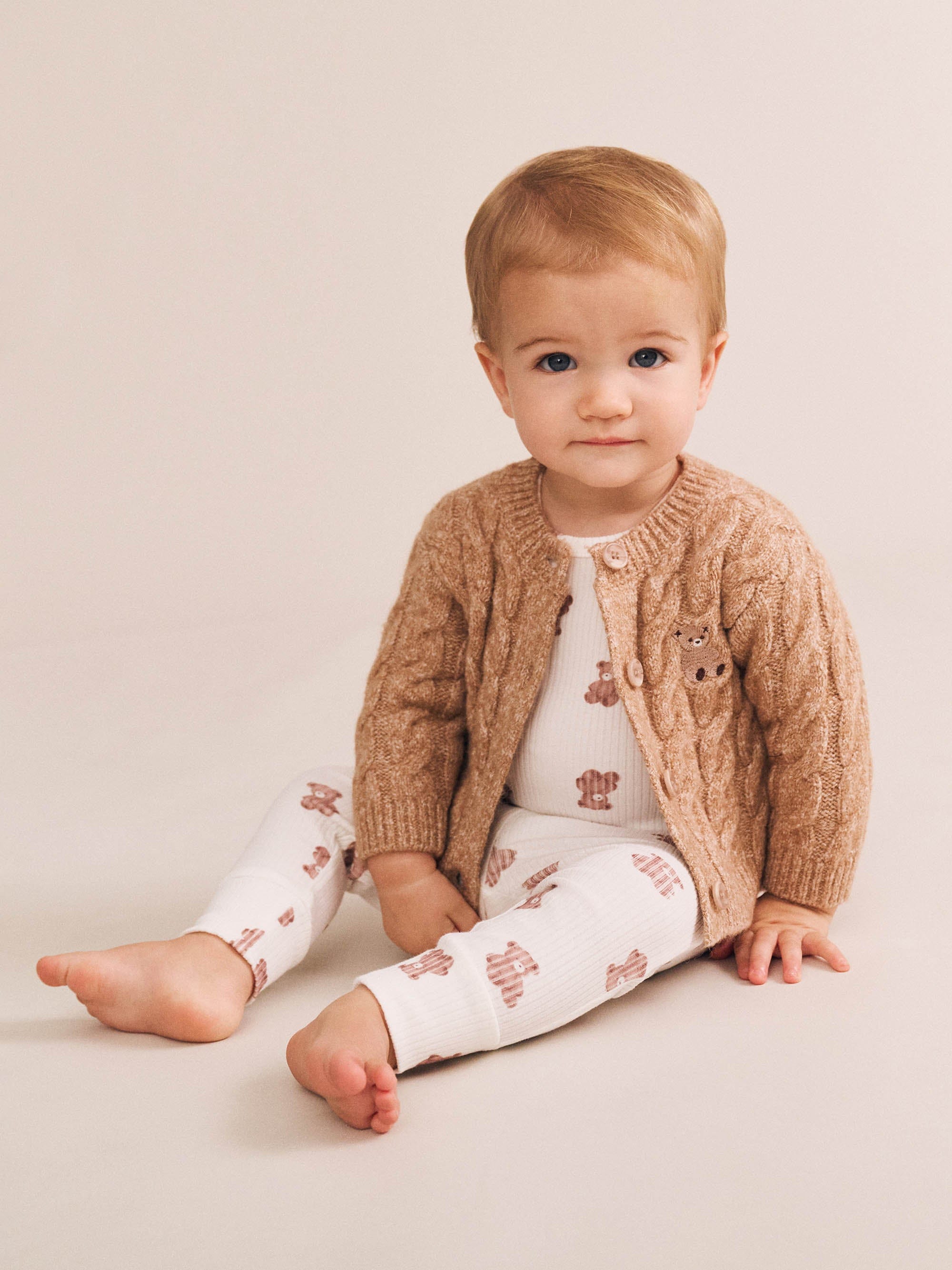 Huxbaby Boys Jumper My First Hux Knit Cardi