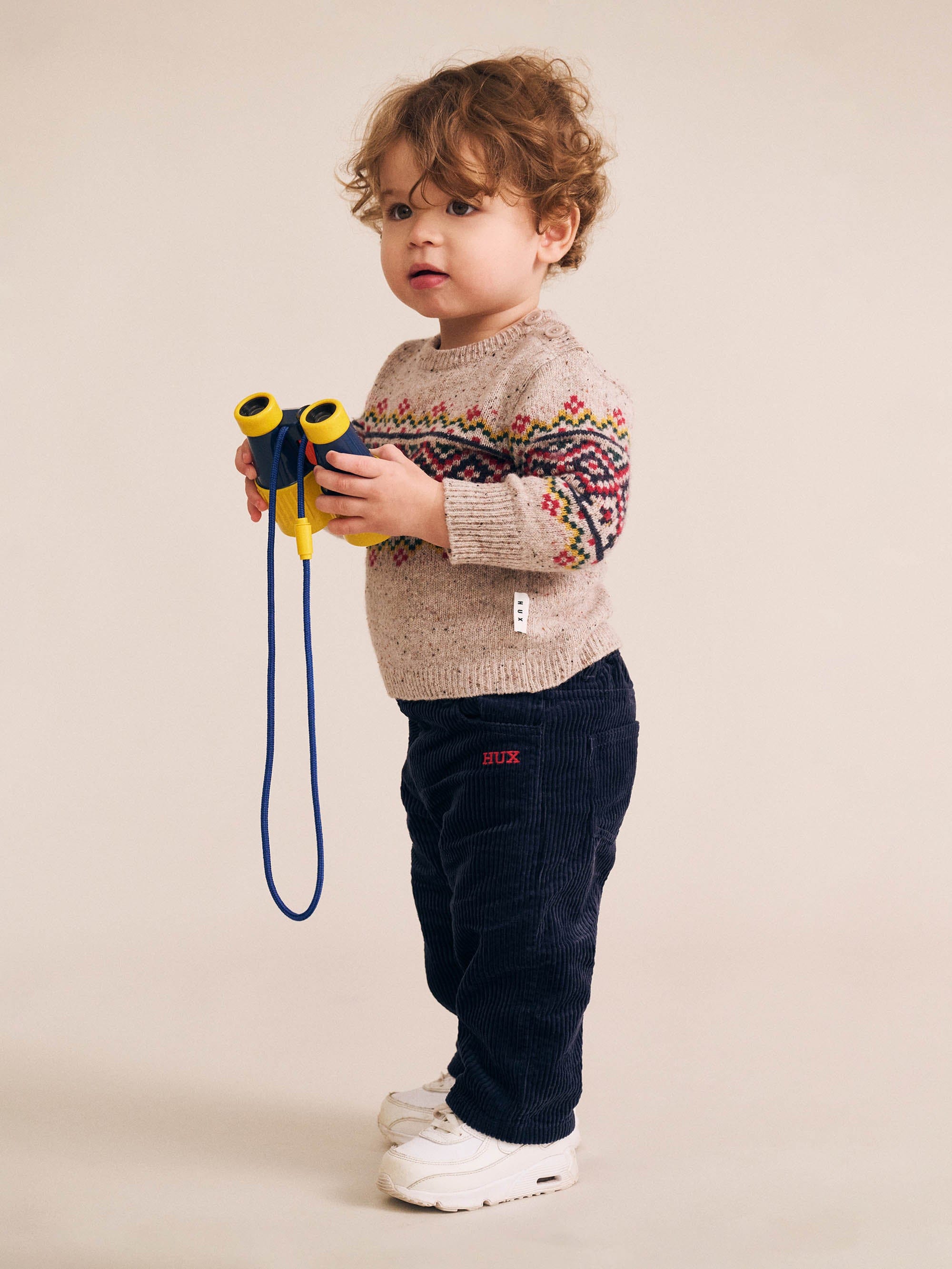 Huxbaby Boys Pant Cord Wide Leg Pant