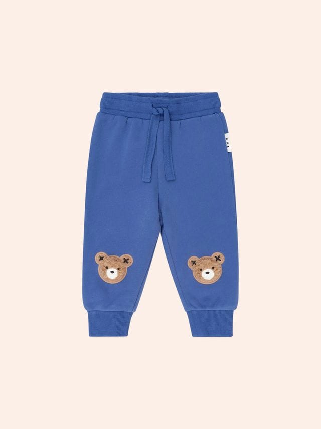 Huxbaby Boys Pant Furry Huxbear Cobalt Trackpant