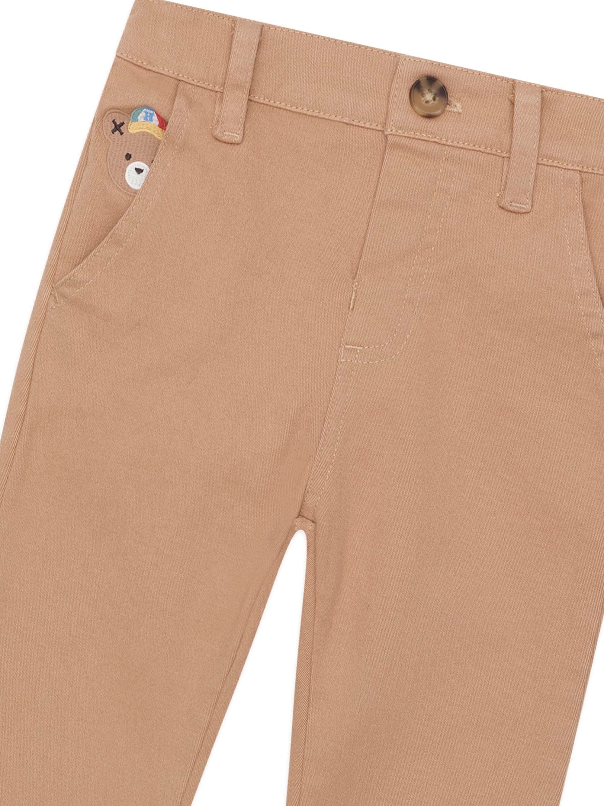 Huxbaby Boys Pant Huxbear Caramel Chino Pant