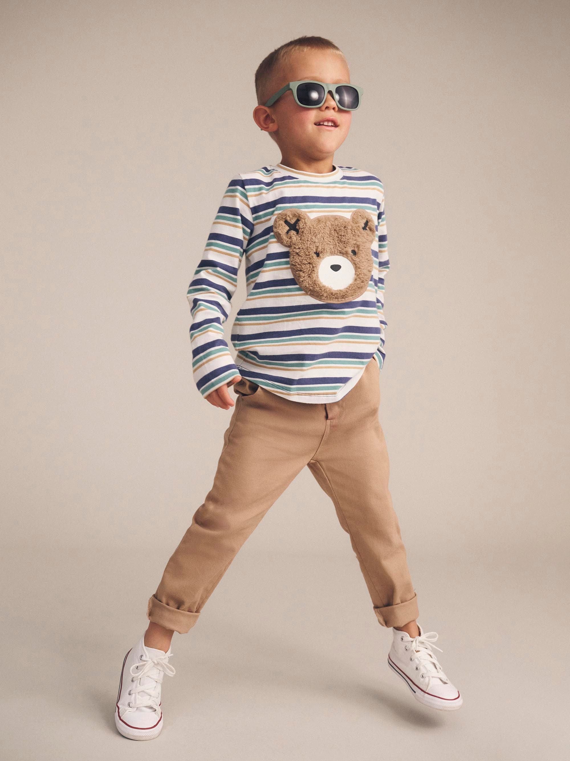 Huxbaby Boys Pant Huxbear Caramel Chino Pant