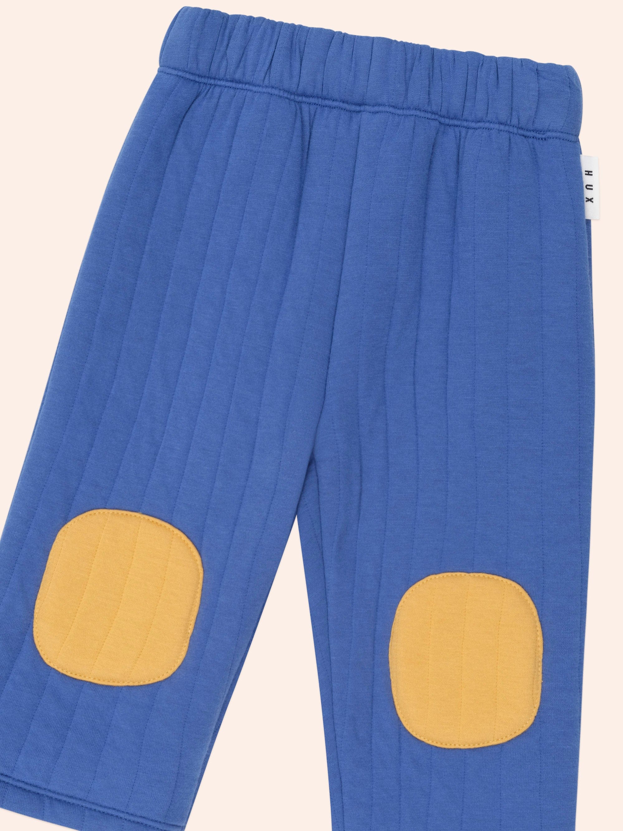 Huxbaby Boys Pant Quilted Knee Patch Trackpant