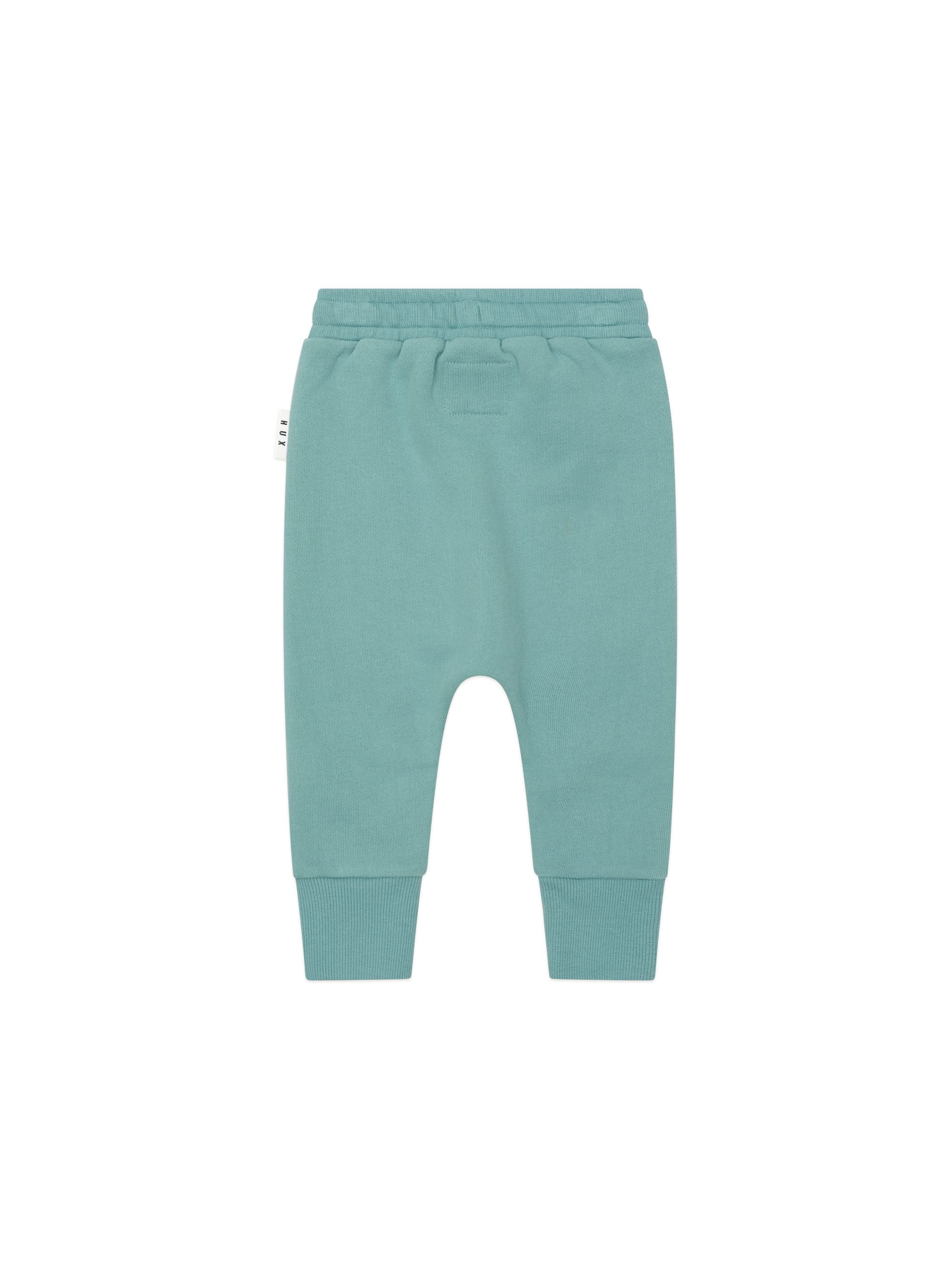 Huxbaby Boys Pant Smiley Soccer Drop Crotch Pant