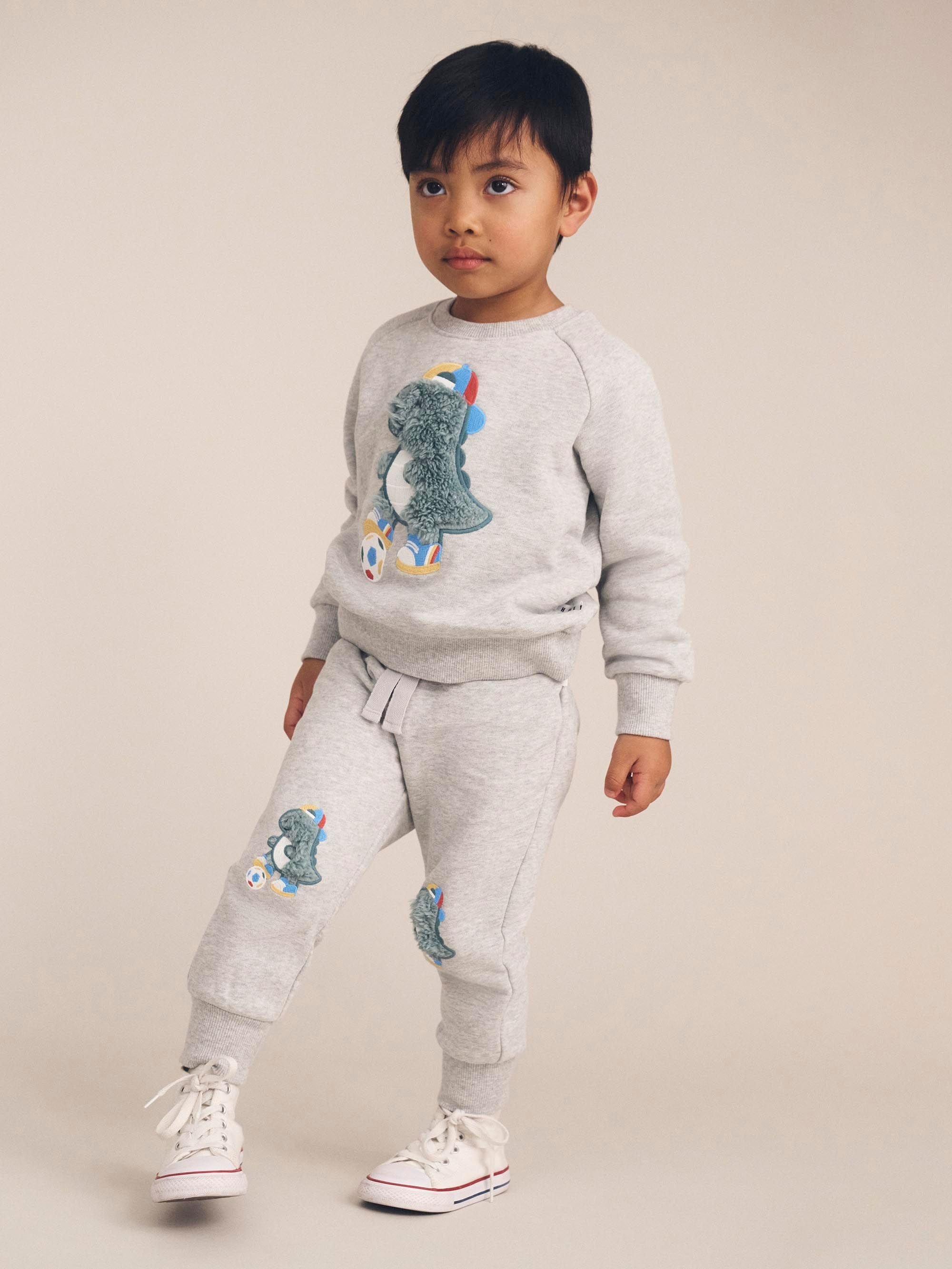 Huxbaby Boys Pant Soccersaurus Track Pant