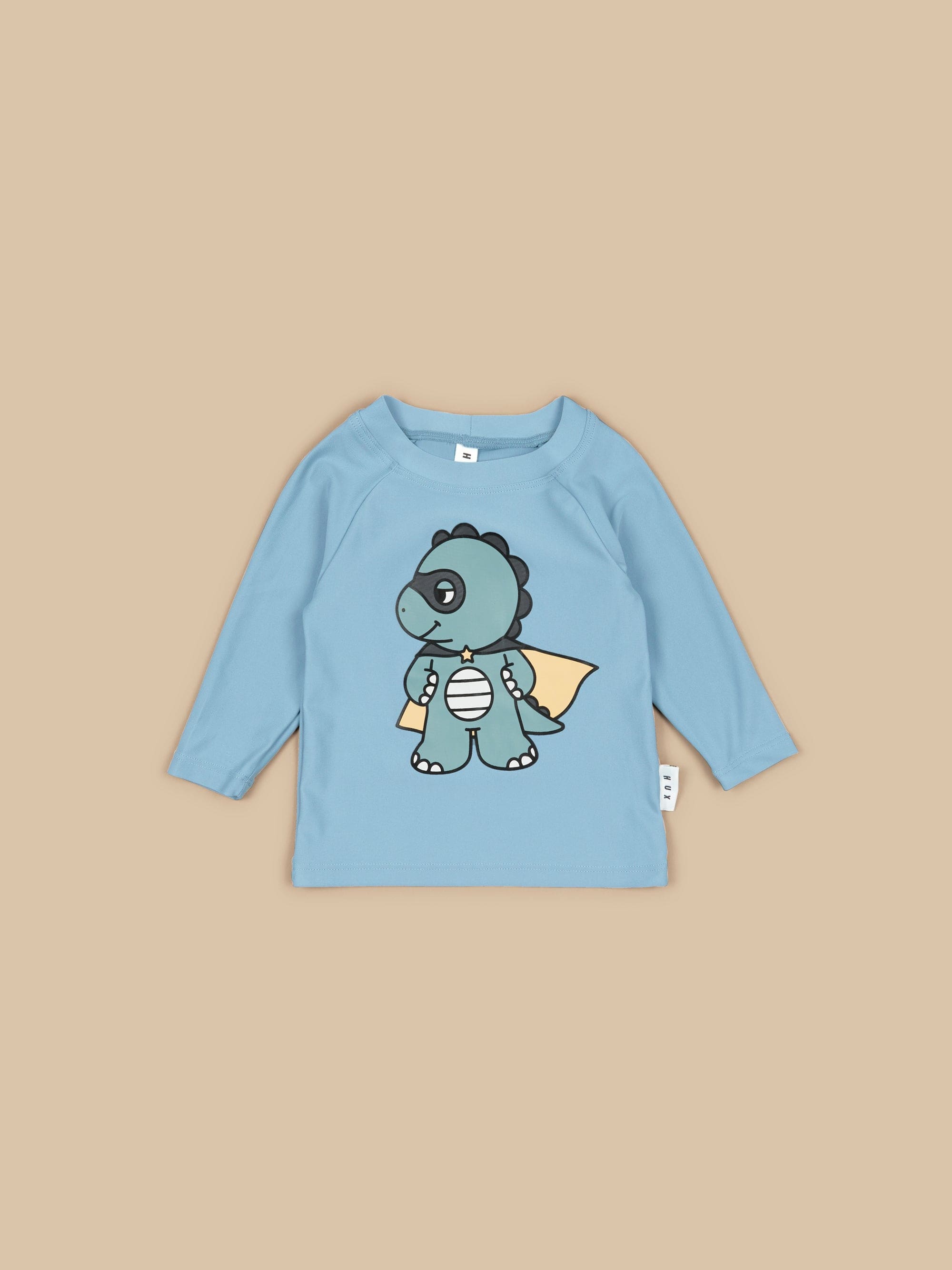 Huxbaby Boys Swimwear Dino Hero Rashguard