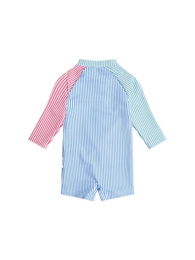 Huxbaby Boys Swimwear Spliced Stripe Swimsuit Shortie