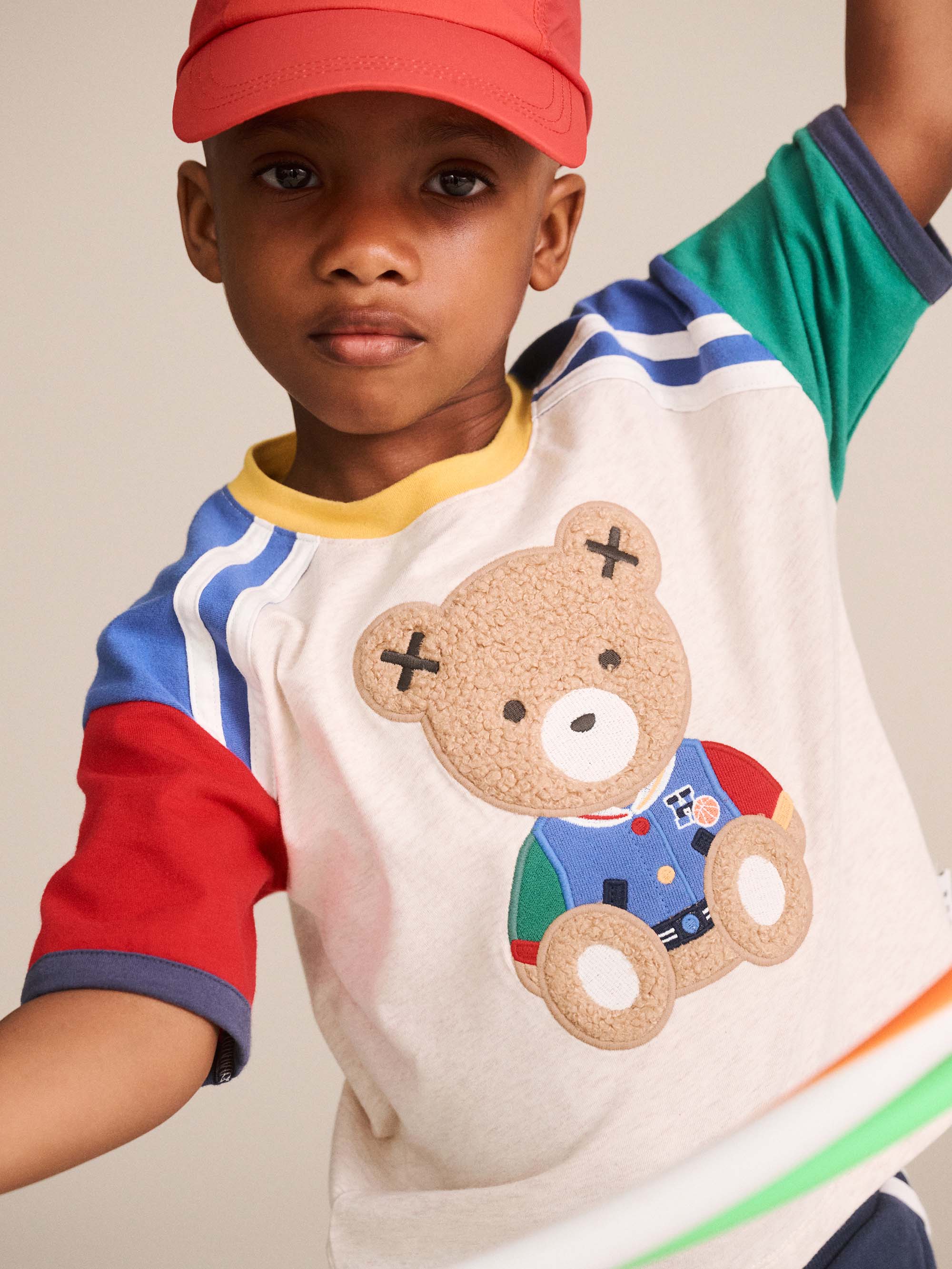 Huxbaby Boys Tops 1Y Sporty Colour Block Hux Tee