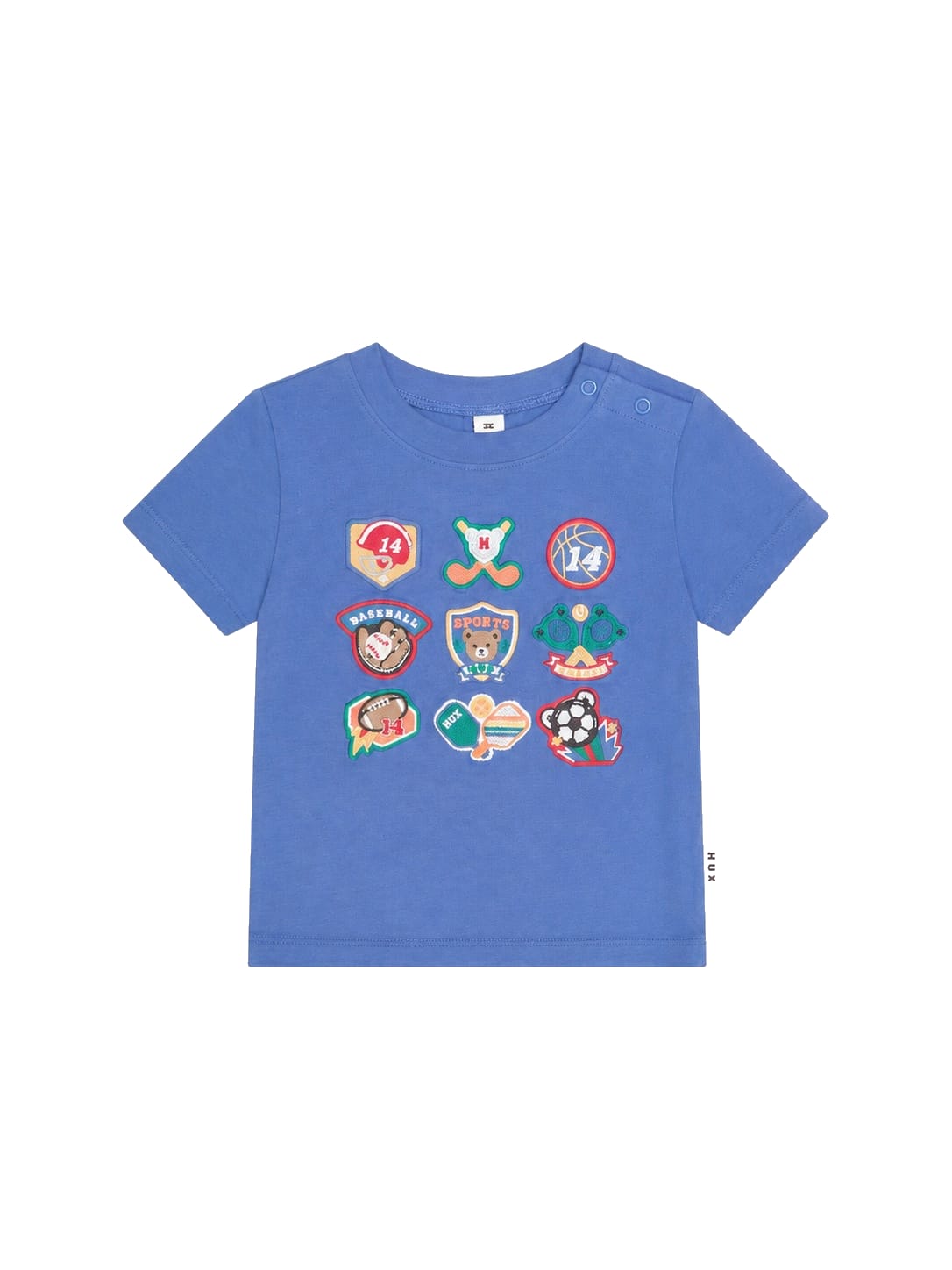 Huxbaby Boys Tops 3Y Vintage Sport Hux Embroidered Tee S/S