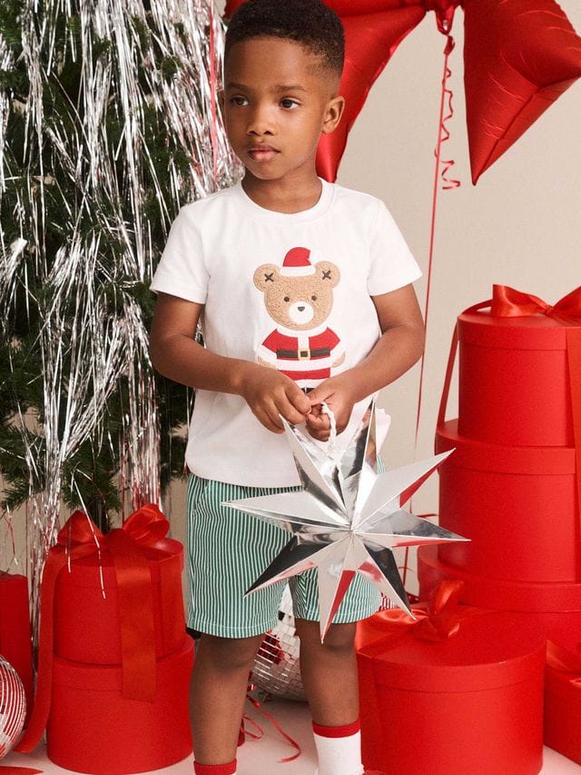 Huxbaby Boys Tops 6-12M Father Huxmas Tee