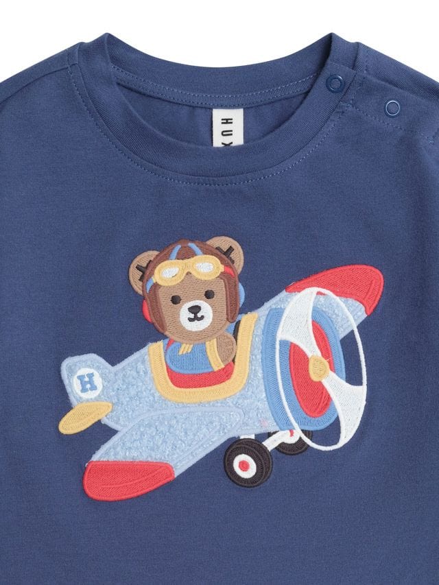 Huxbaby Boys Tops Aviator Huxbear Boxy Tee