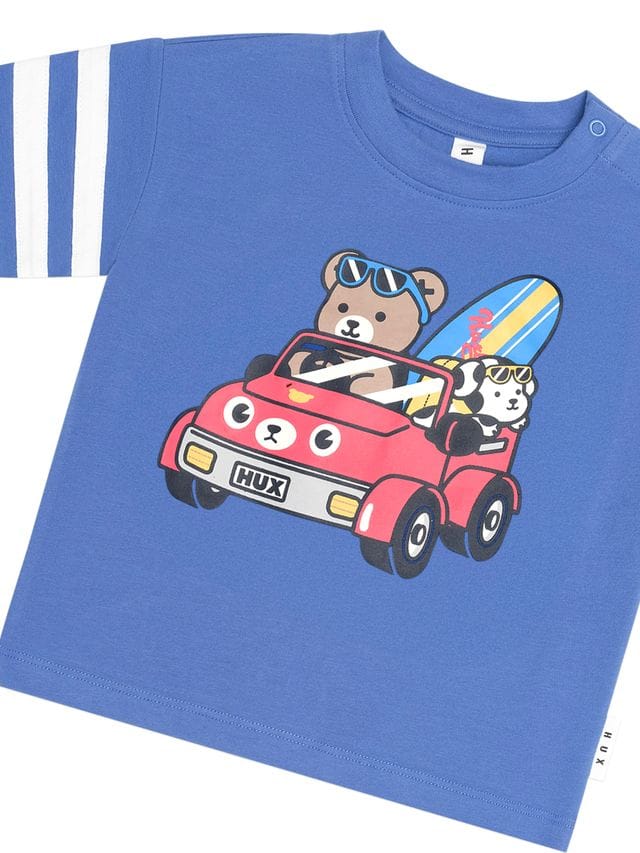 Huxbaby Boys Tops Beach Buggy Sporty Slouchy Tee