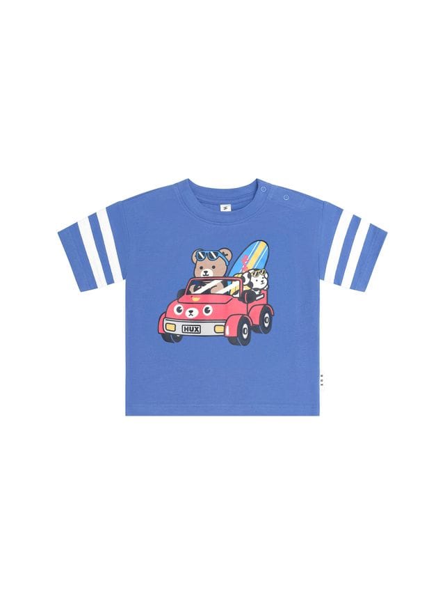 Huxbaby Boys Tops Beach Buggy Sporty Slouchy Tee