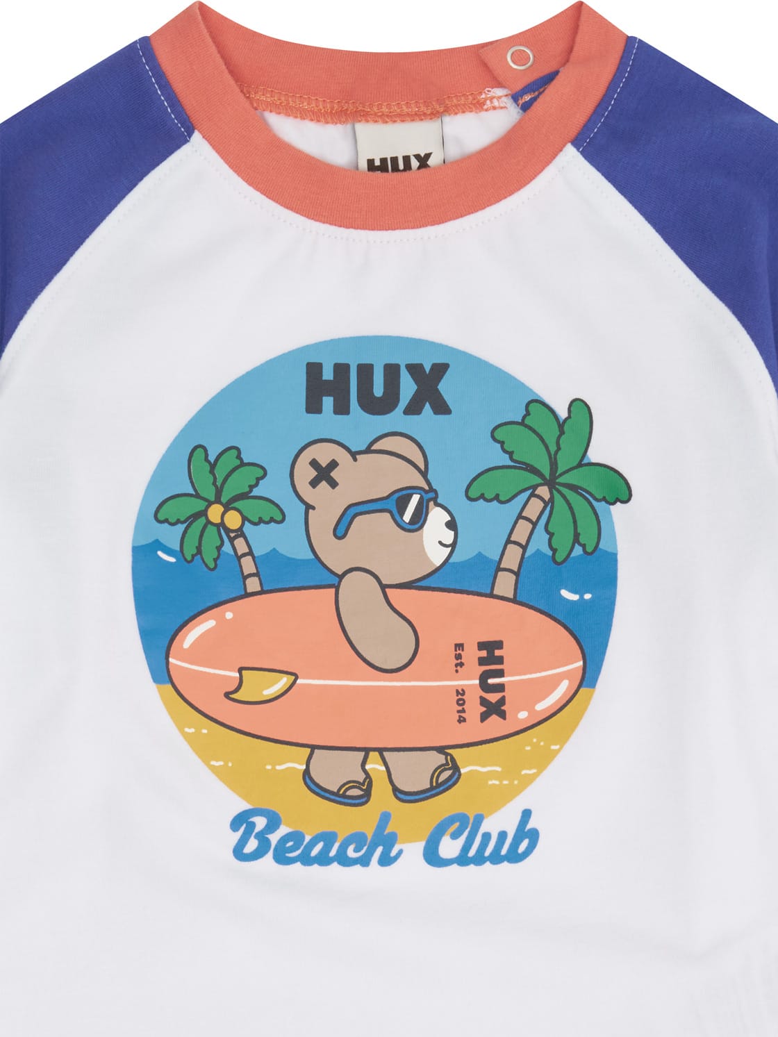 Huxbaby Boys Tops Cool Surfer Hux Raglan Tee