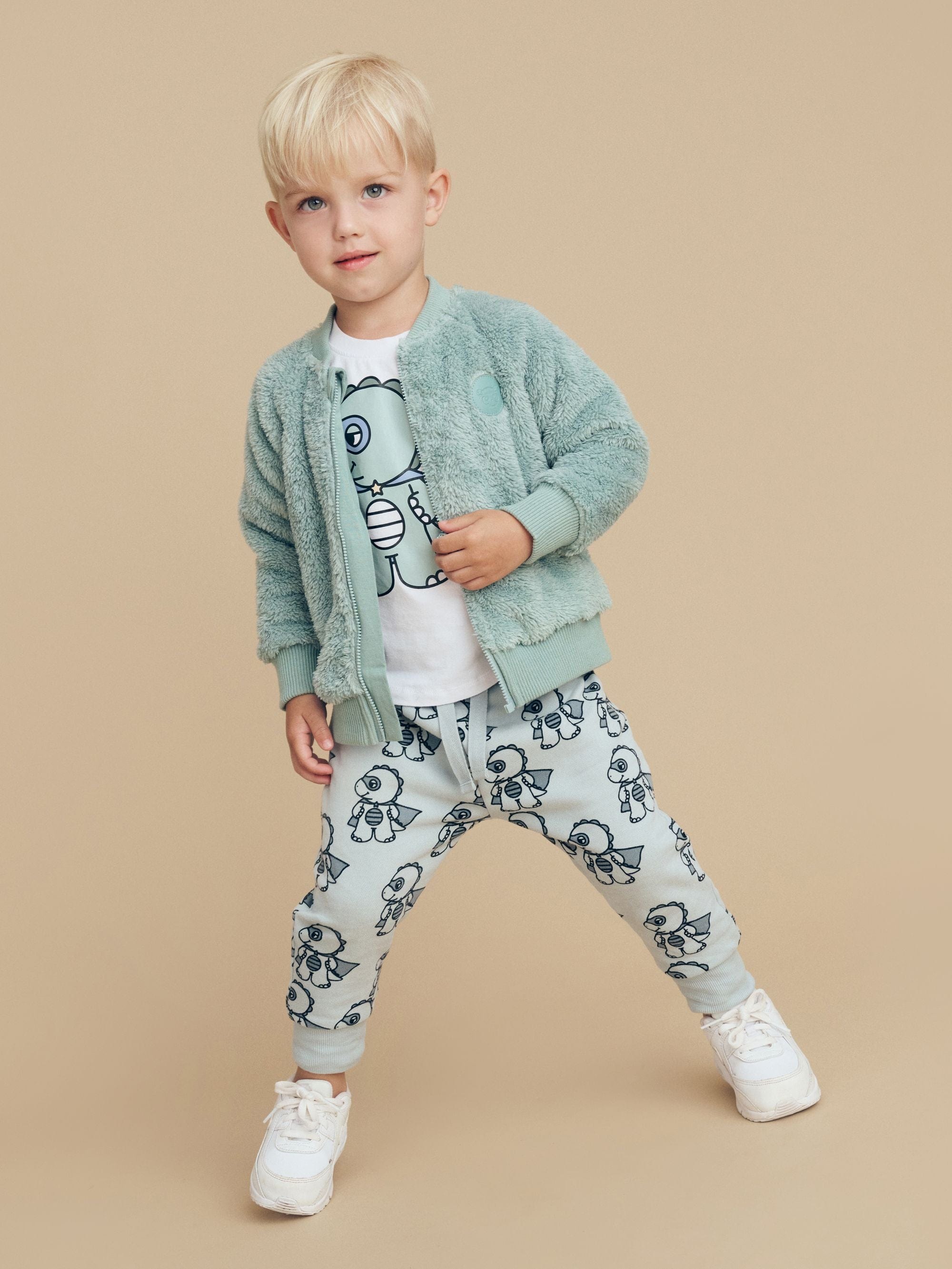 Huxbaby Boys Tops Dino Hero T-Shirt
