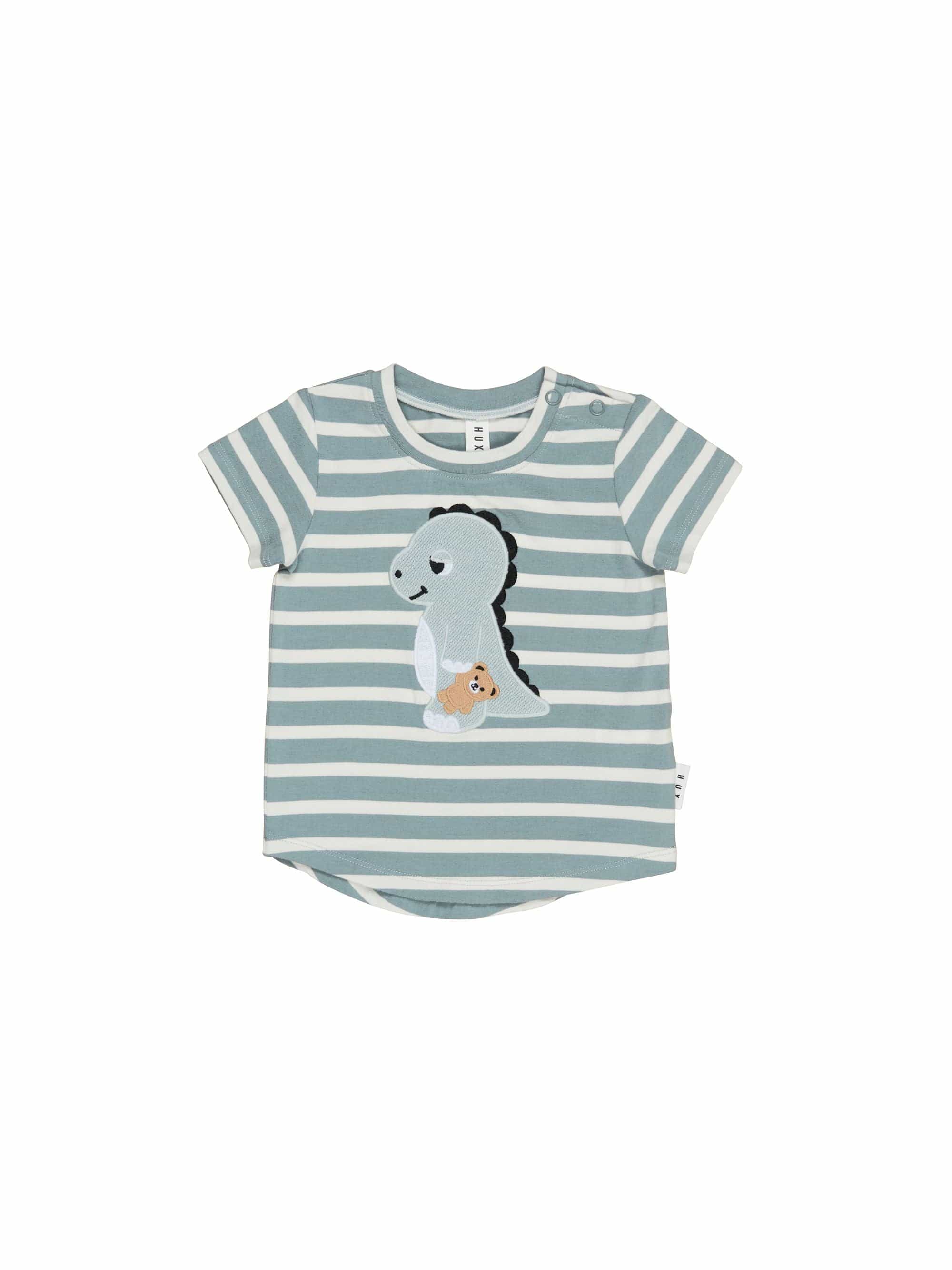 Huxbaby Boys Tops Dino Stripe T-Shirt
