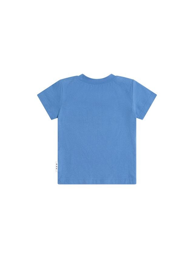 Huxbaby Boys Tops Furry Huxbear Marine Blue Tee