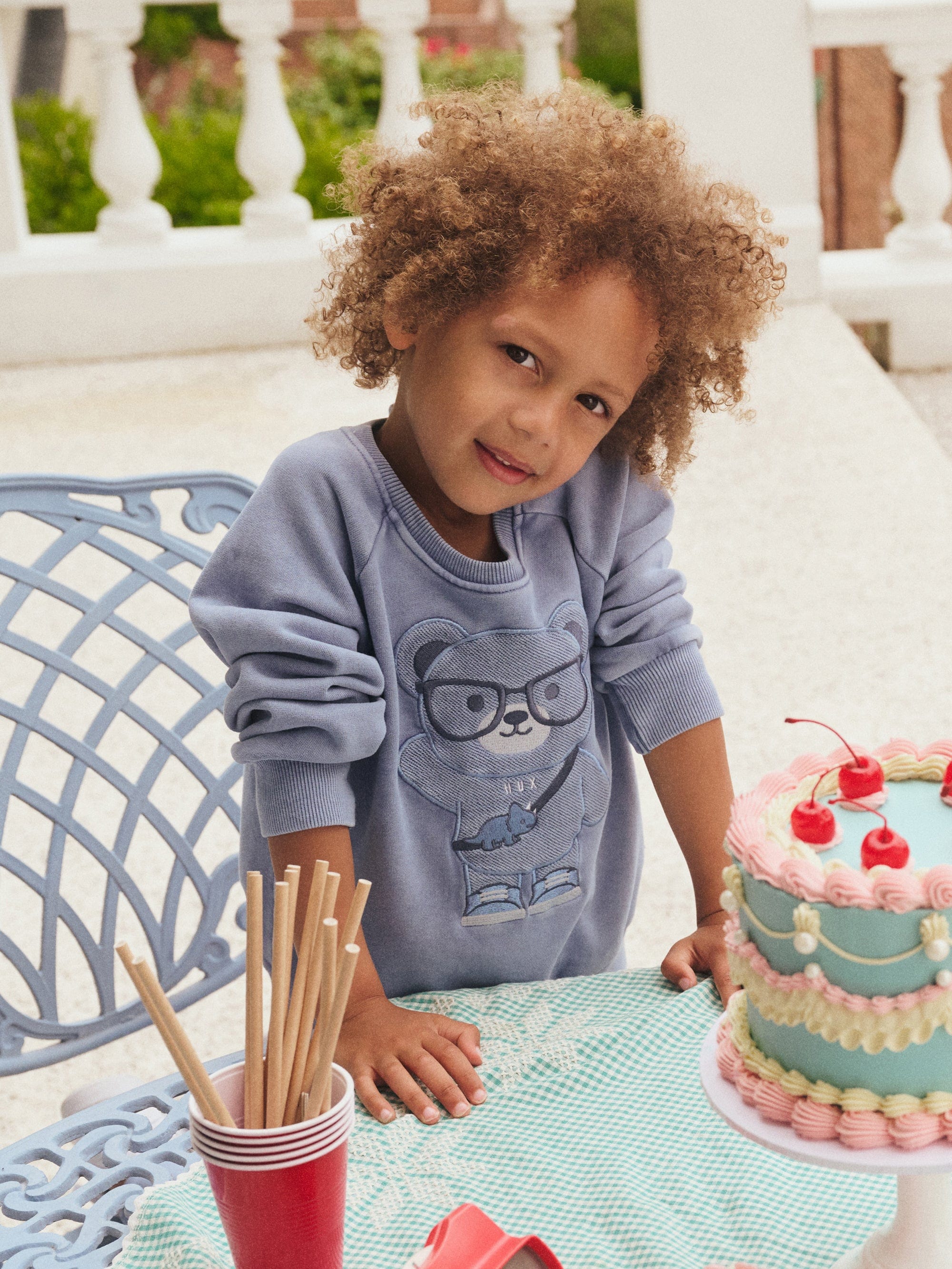 Huxbaby Boys Tops Hello Hux Sweatshirt