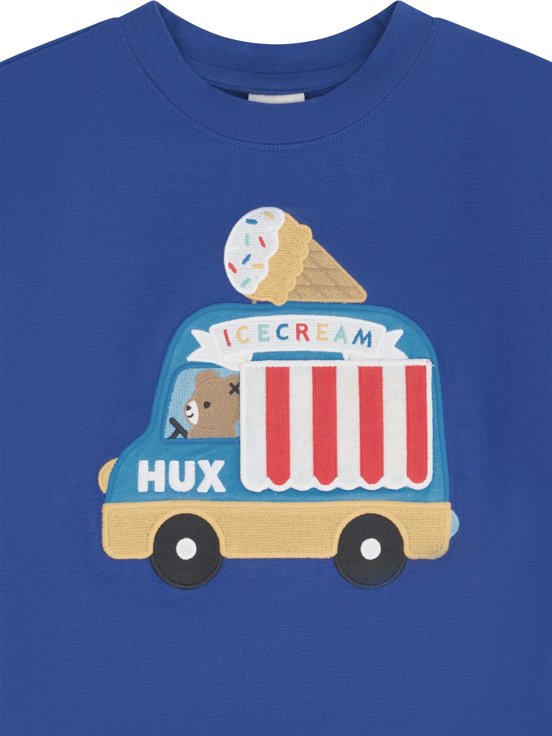 Huxbaby Boys Tops Hux Ice Cream Van Drop Shoulder Tee