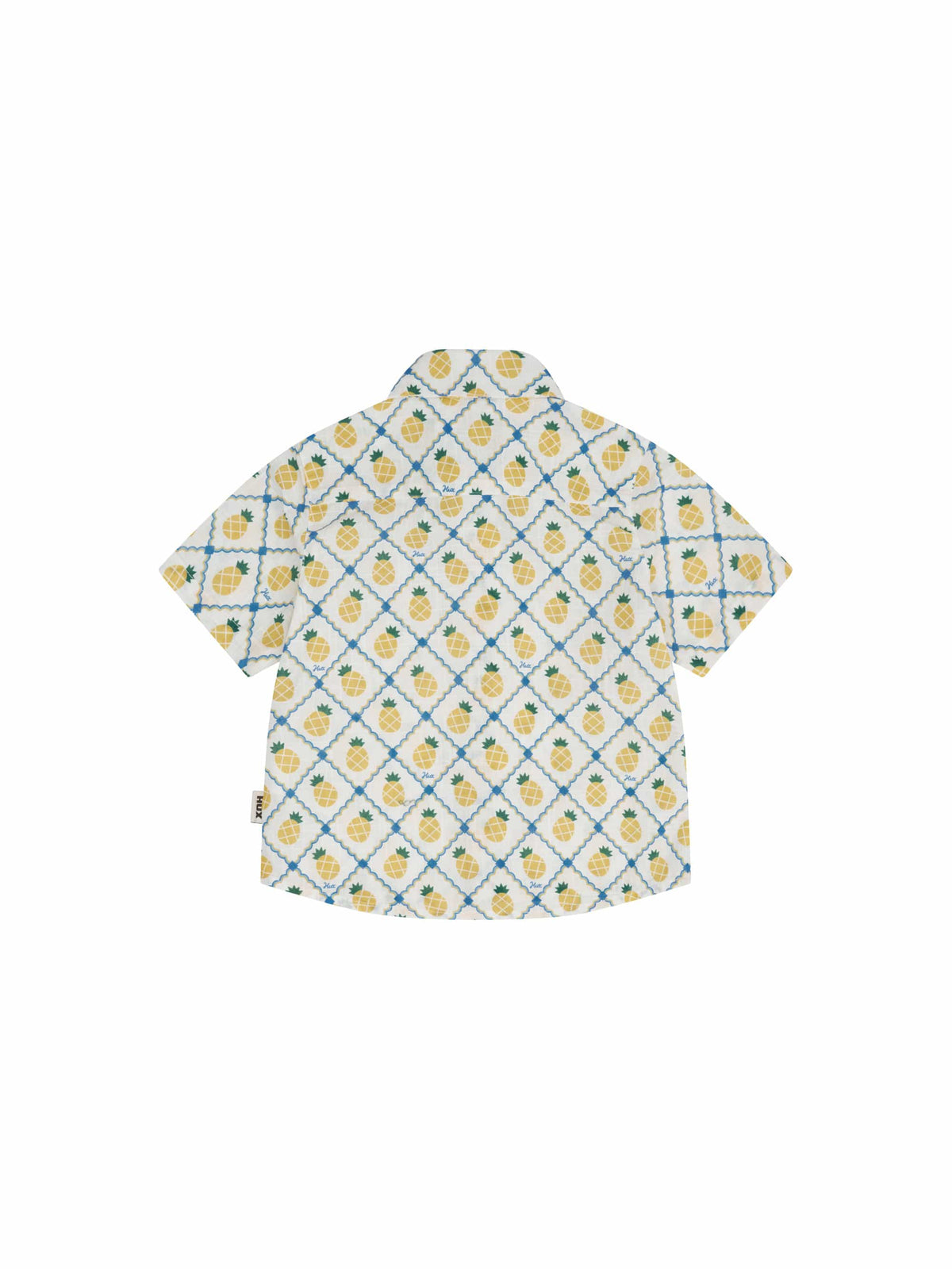 Huxbaby Boys Tops Pineapple Tile S/Slv Shirt