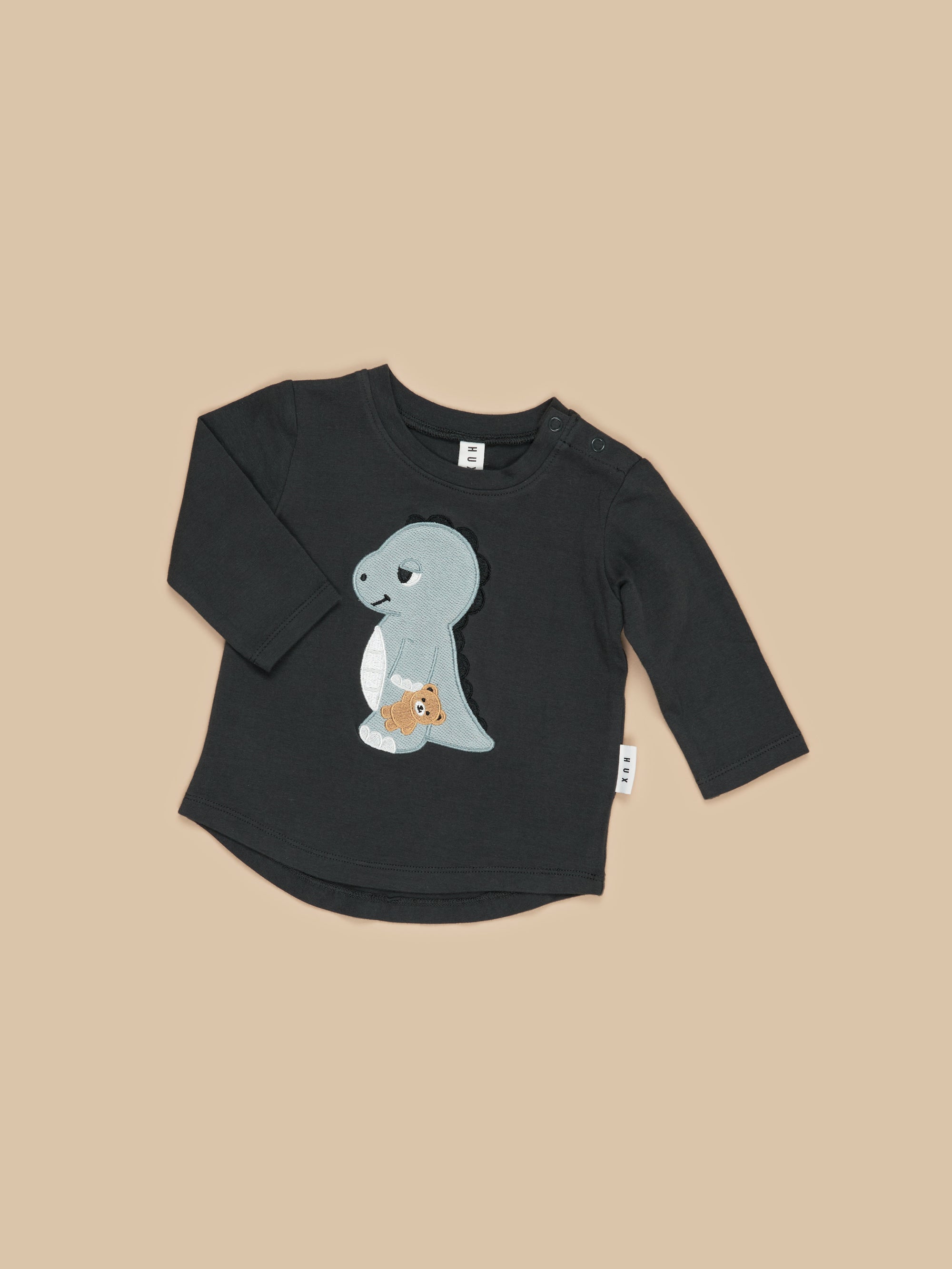 Huxbaby Boys Tops Sleepy Dino Top