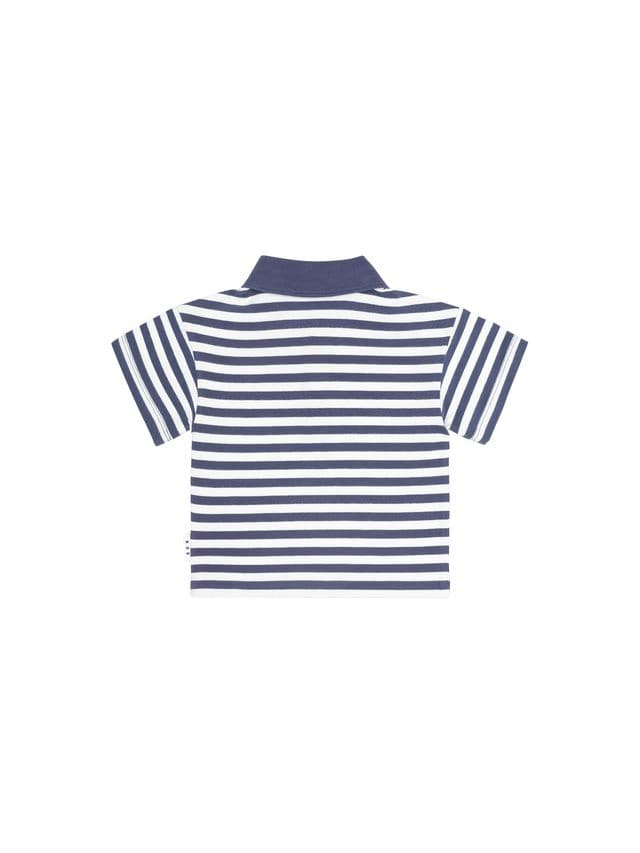 Huxbaby Boys Tops Stripe Father Huxmas Polo