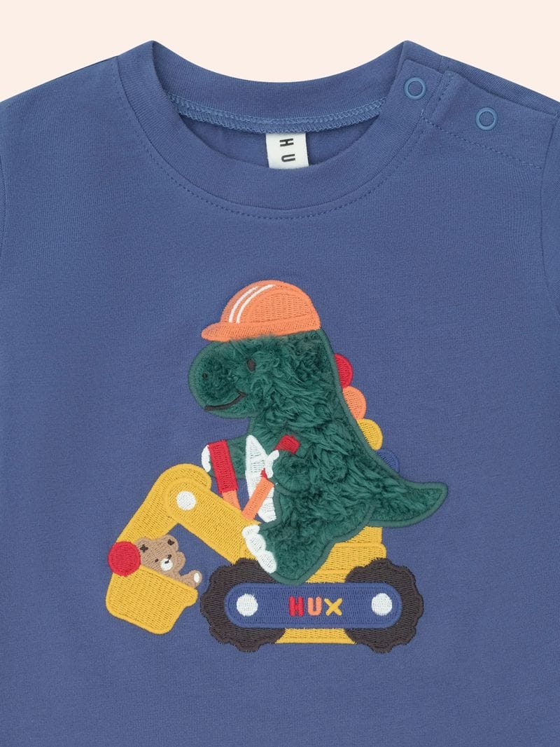 Huxbaby Boys Tops Tradie Dino Top