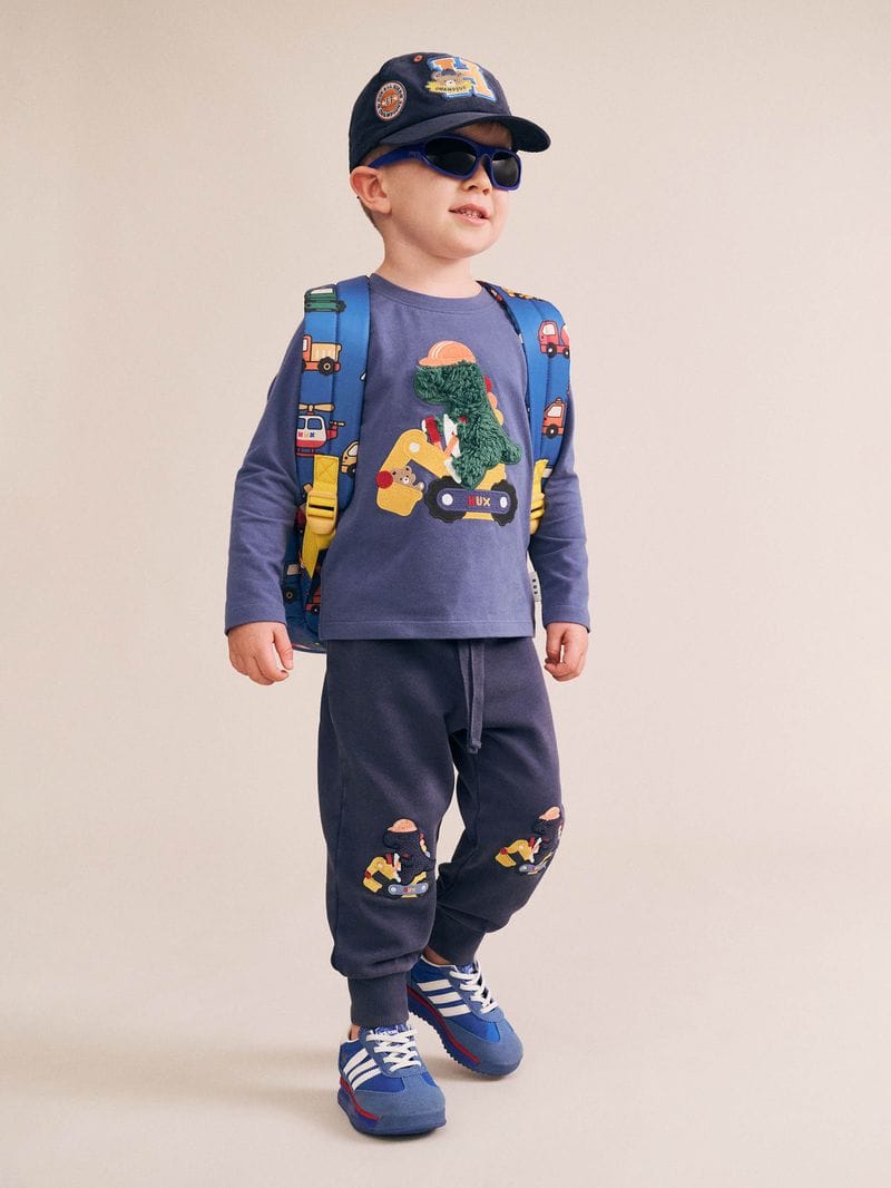 Huxbaby Boys Tops Tradie Dino Top