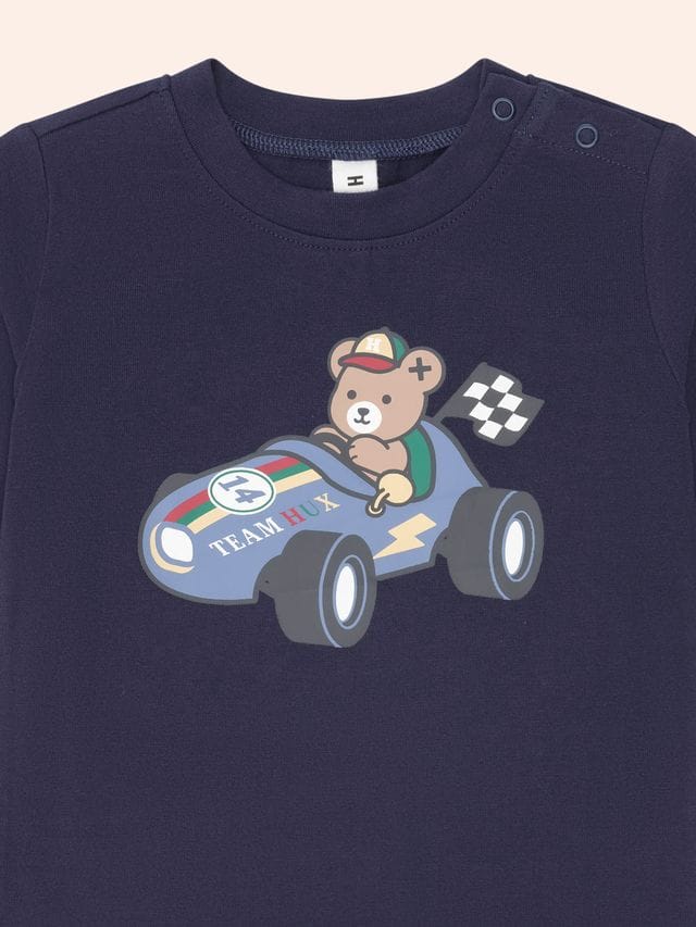 Huxbaby Boys Tops Vroom Vroom Hux Top