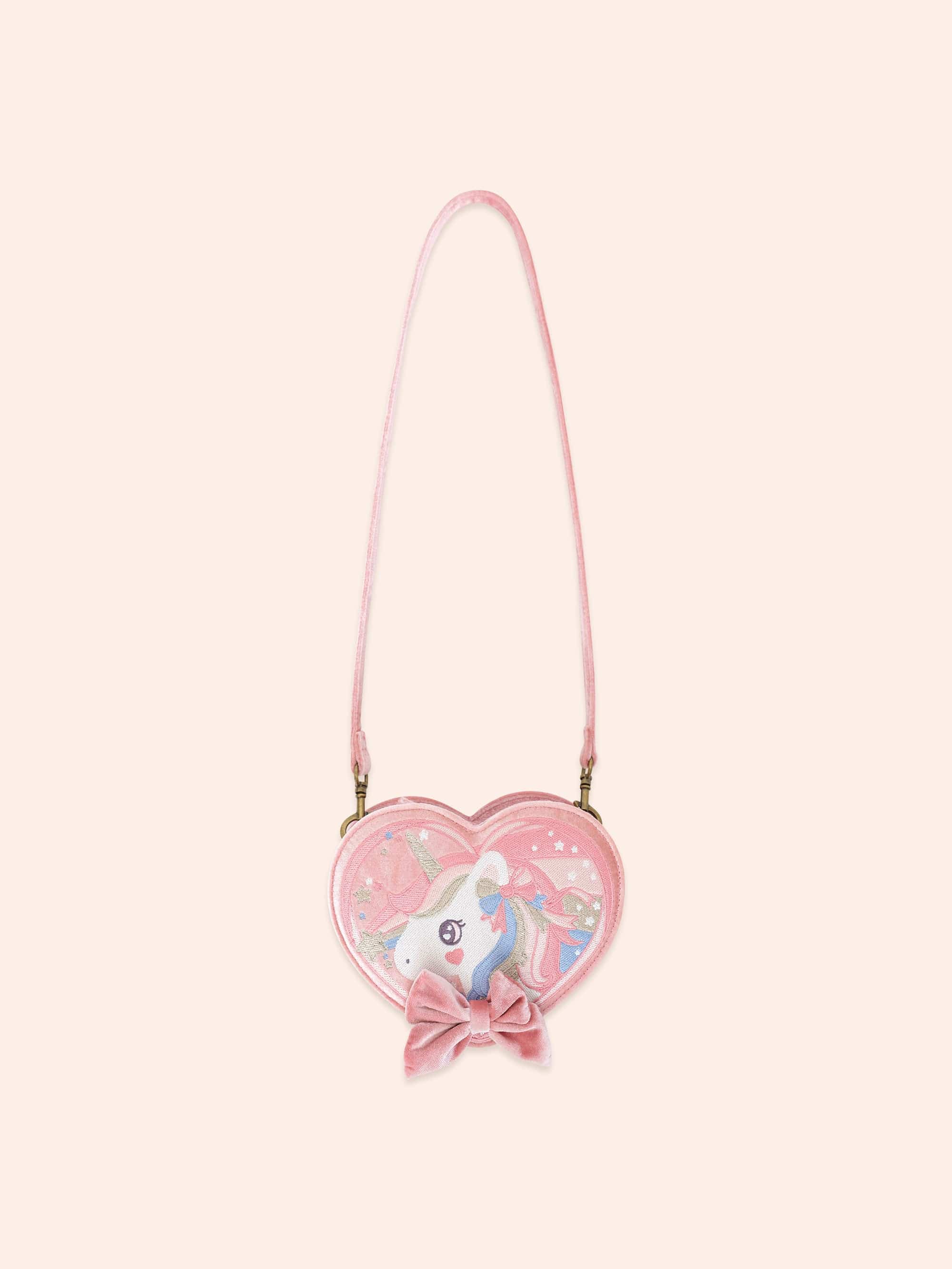 Huxbaby Girls Accessory Magical Unicorn Heart Handbag