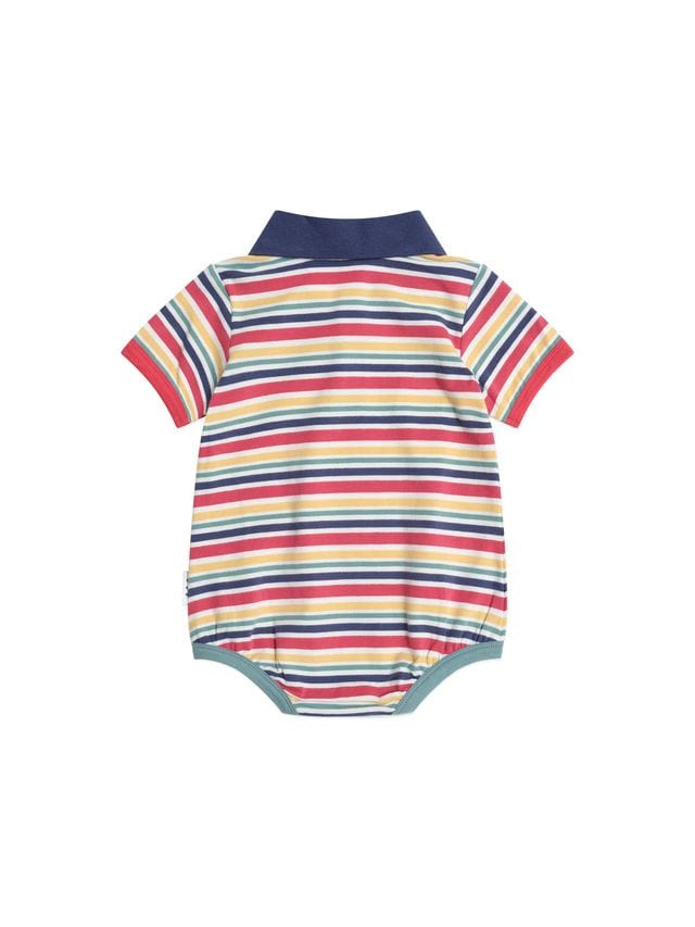 Huxbaby Girls All In One Preppy Polo Romper
