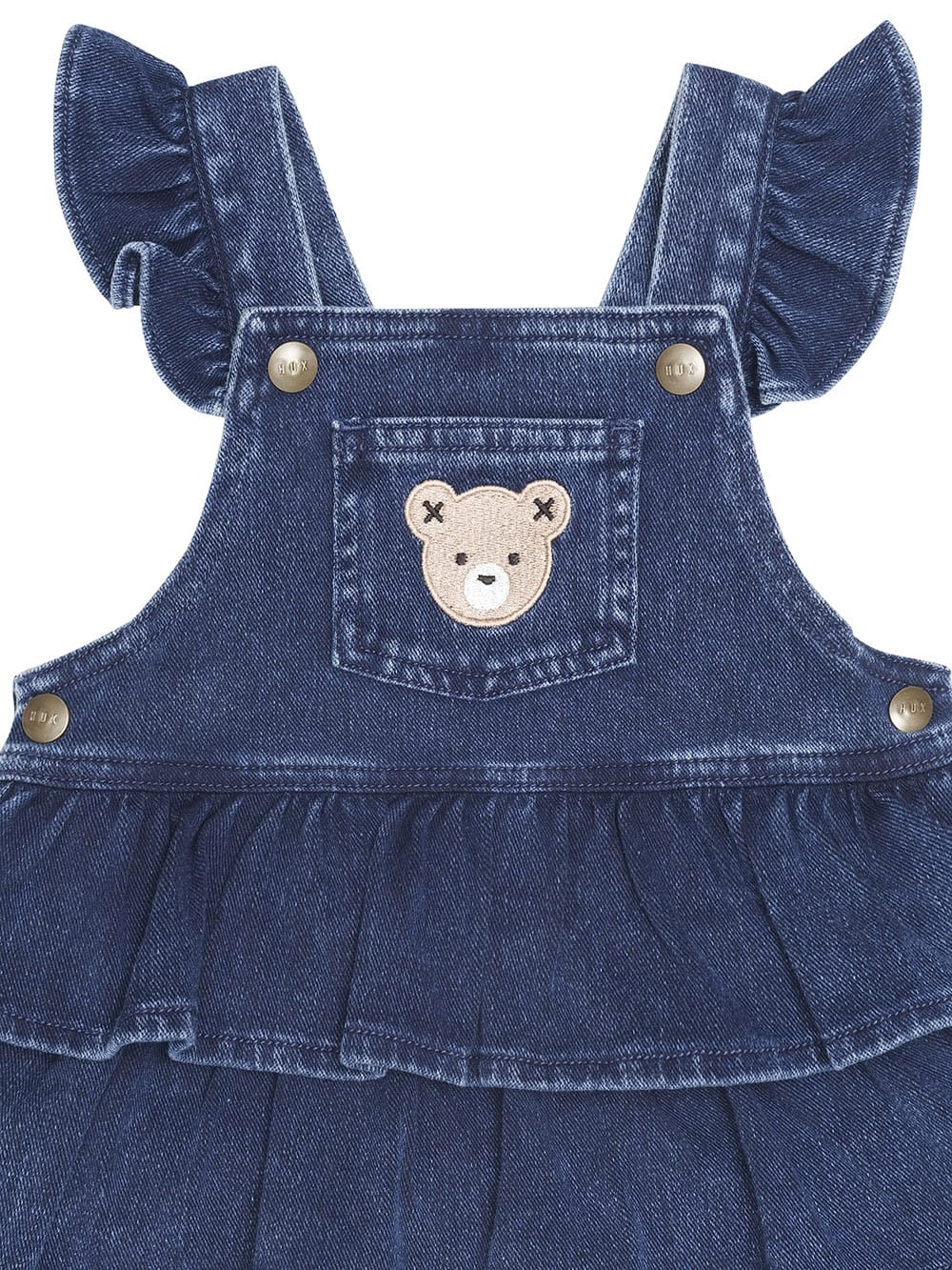 Huxbaby Girls Dress Dreamy Denim Pinafore