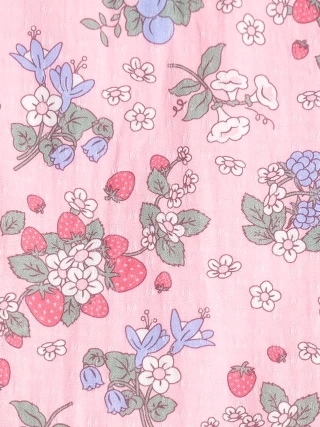 Huxbaby Girls Dress Strawberry Garden Sunday Best Dress