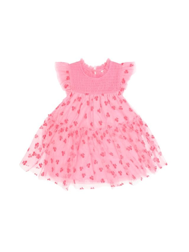 Huxbaby Girls Dress Tropical Glitter Fruit Tulle Dress