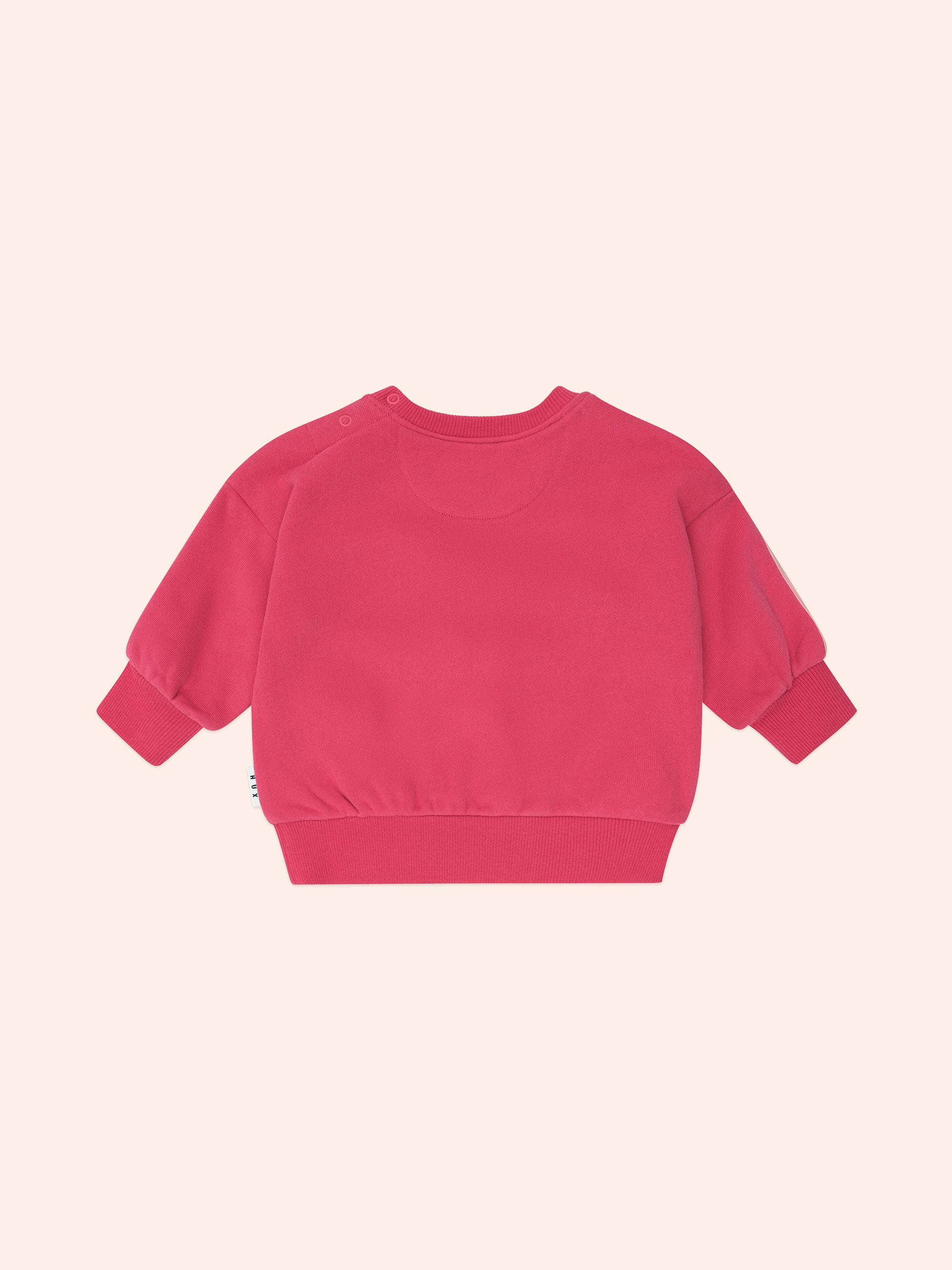 Huxbaby Girls Jumper Cherry Racer Stripe Sweatshirt