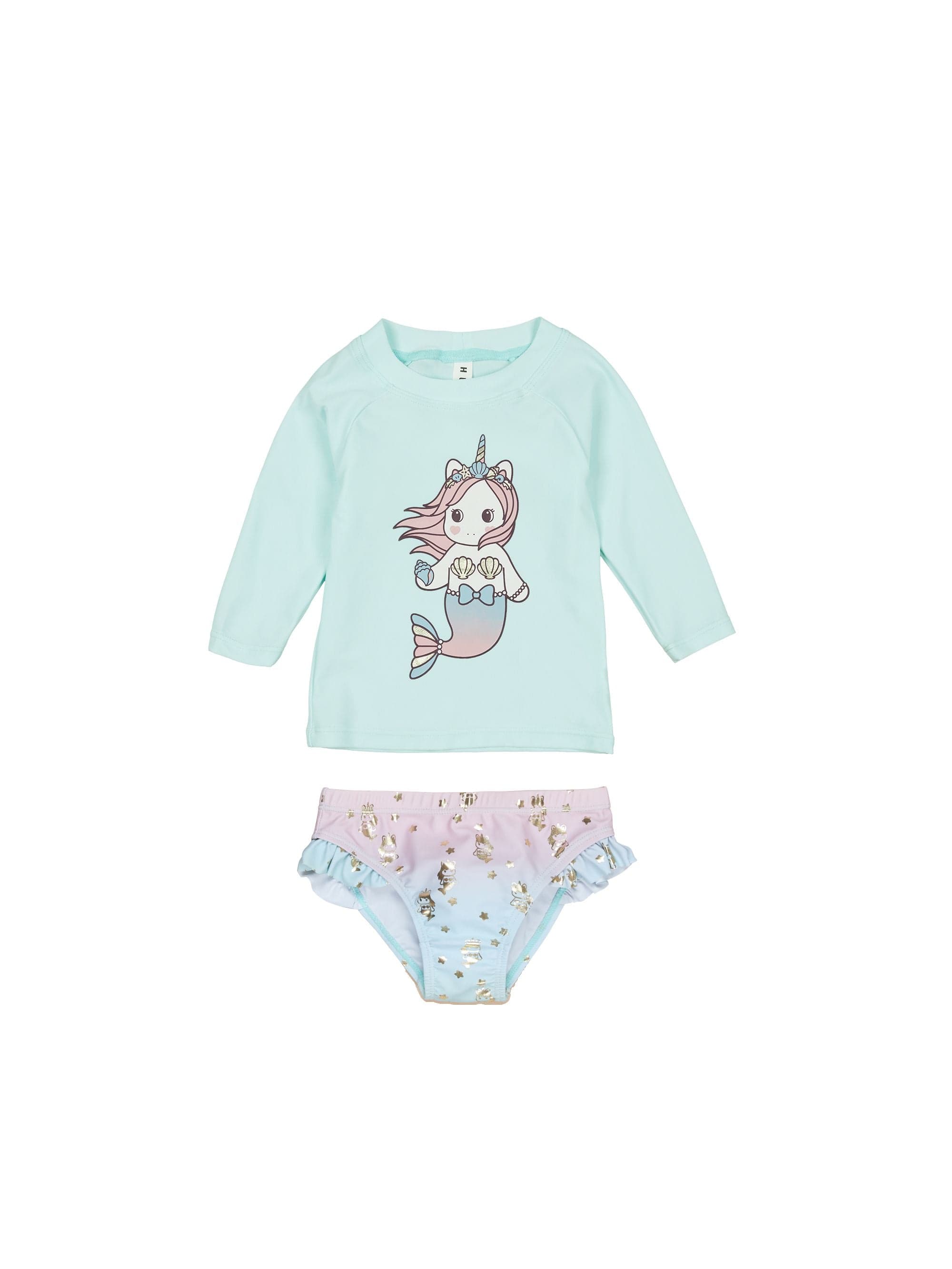 Huxbaby Girls Swimwear Mercorn Swim Set
