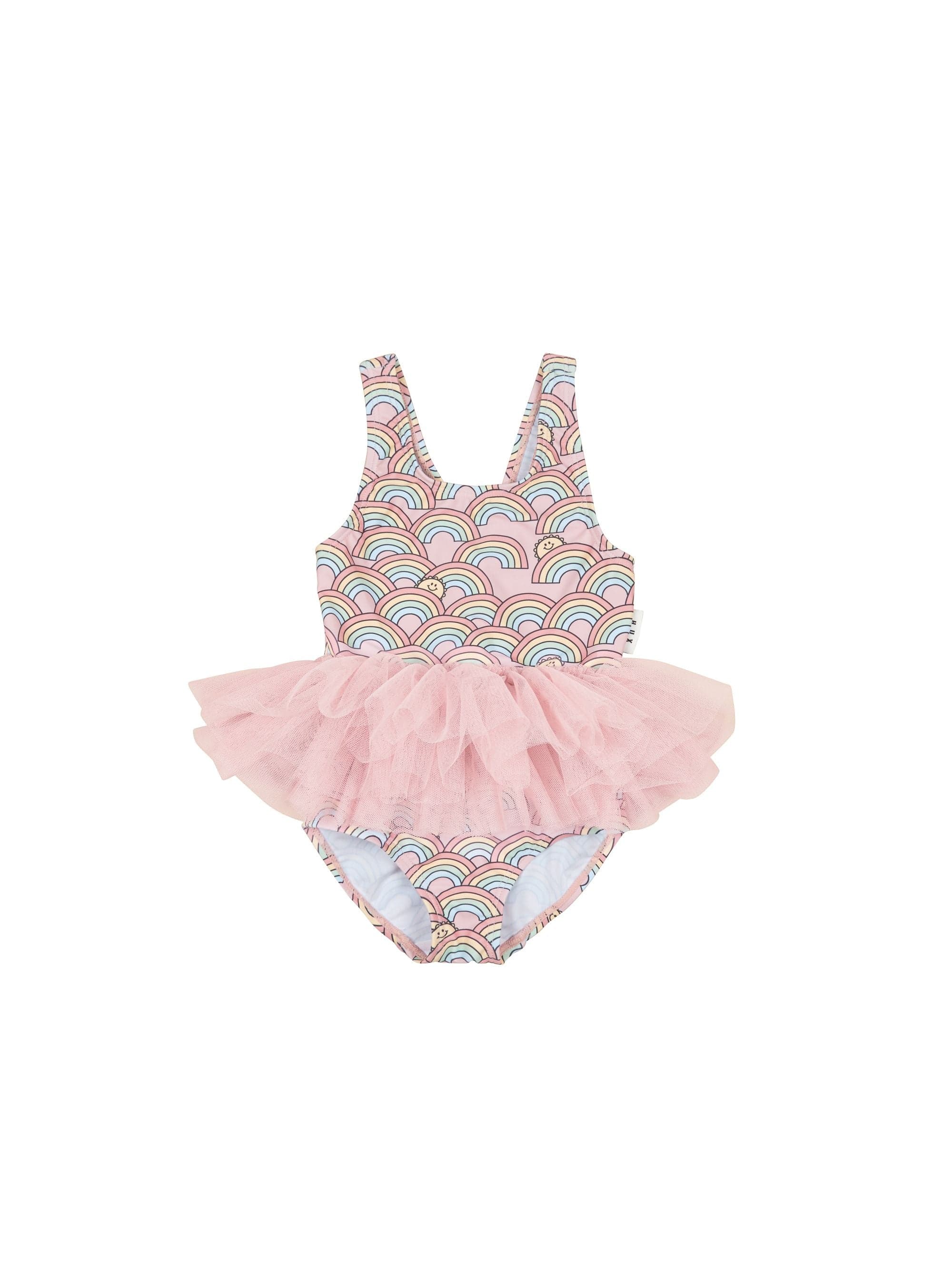 Huxbaby Girls Swimwear Sunrise Ballet Swimsuit