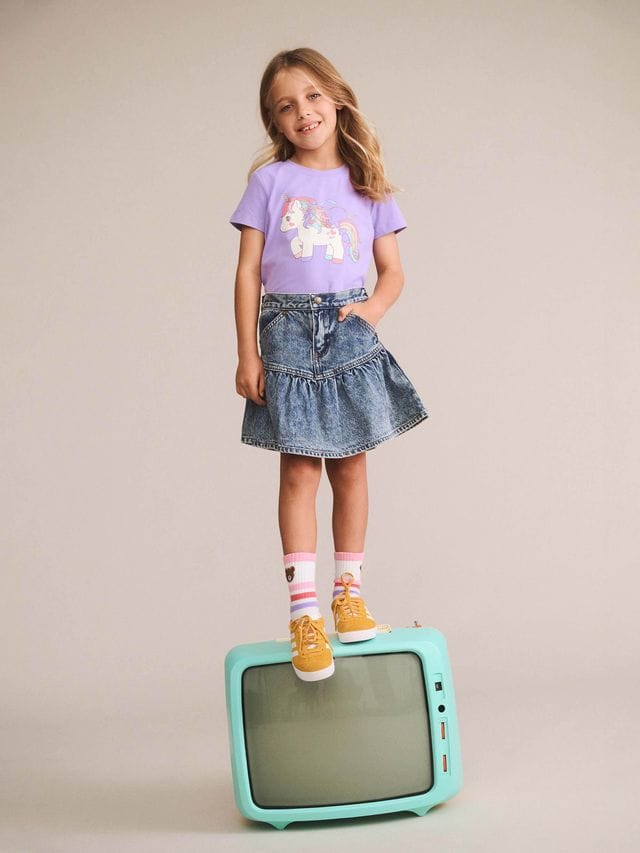 Huxbaby Girls Tee 2Y Magical Unicorn Tee