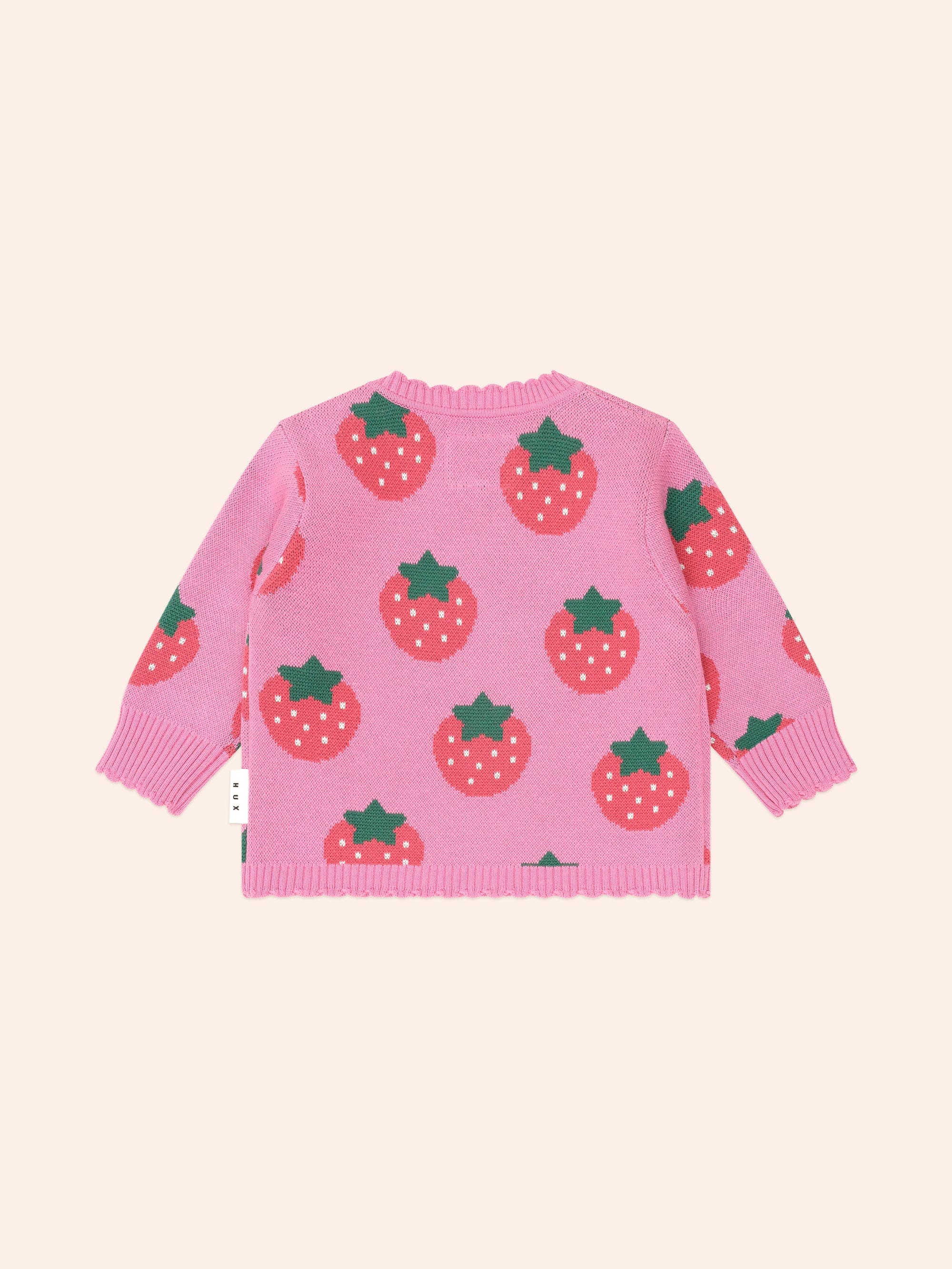 Huxbaby Girls Top Strawberry Fields Forever Pullover