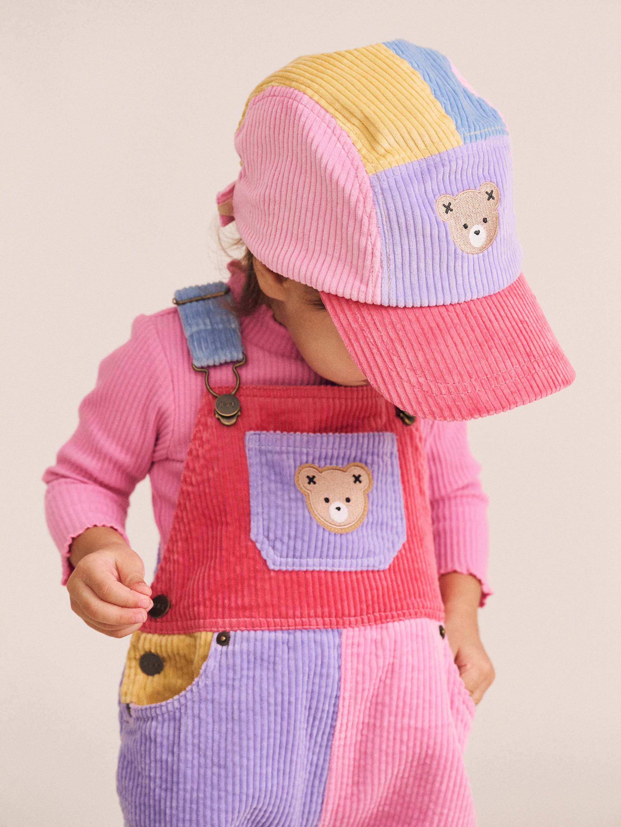 Huxbaby Girls Top Strawberry Rib Skivvy