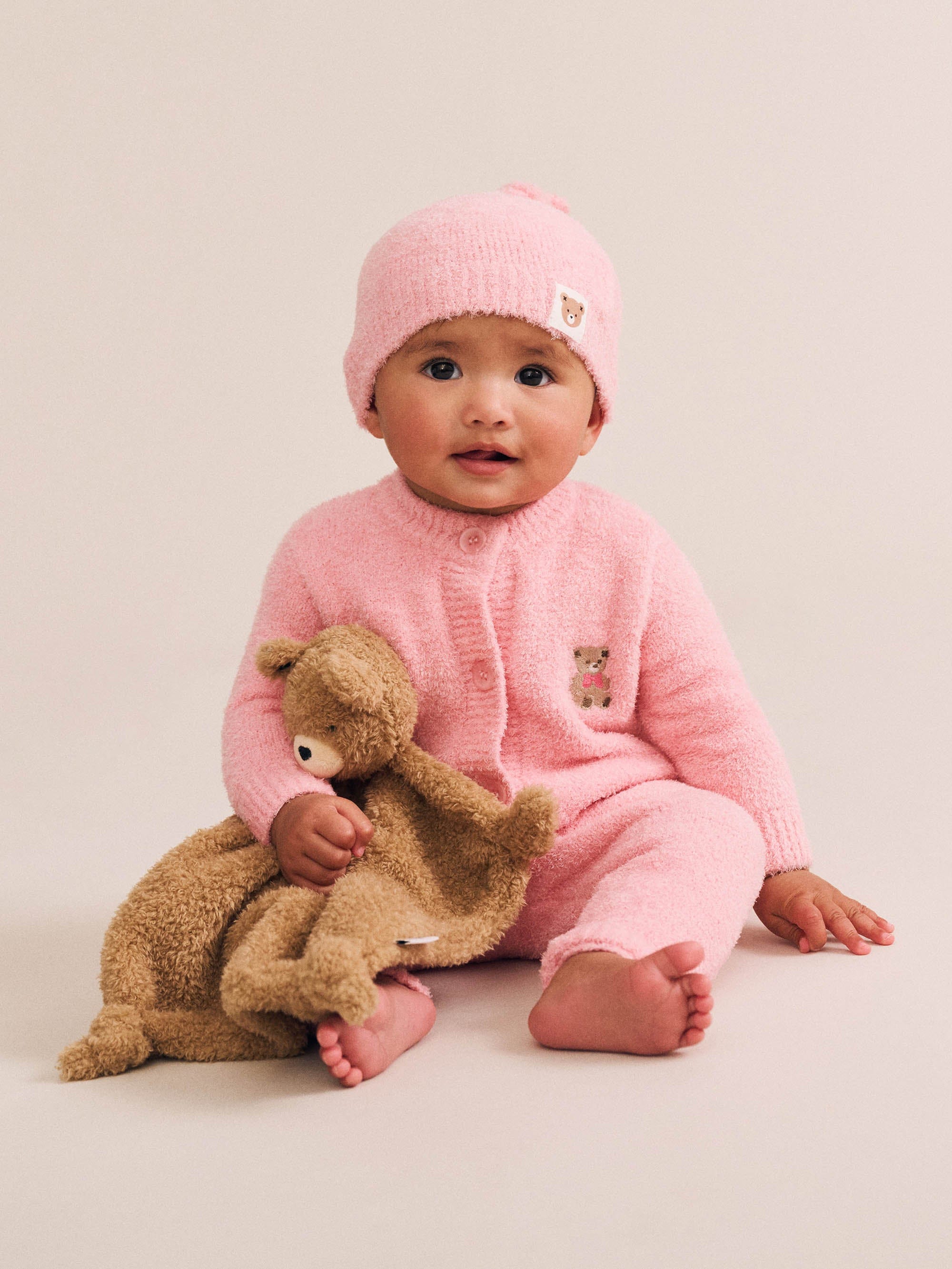 Huxbaby Unisex Outfit My First Hux Apricot 4pc Boucle Set
