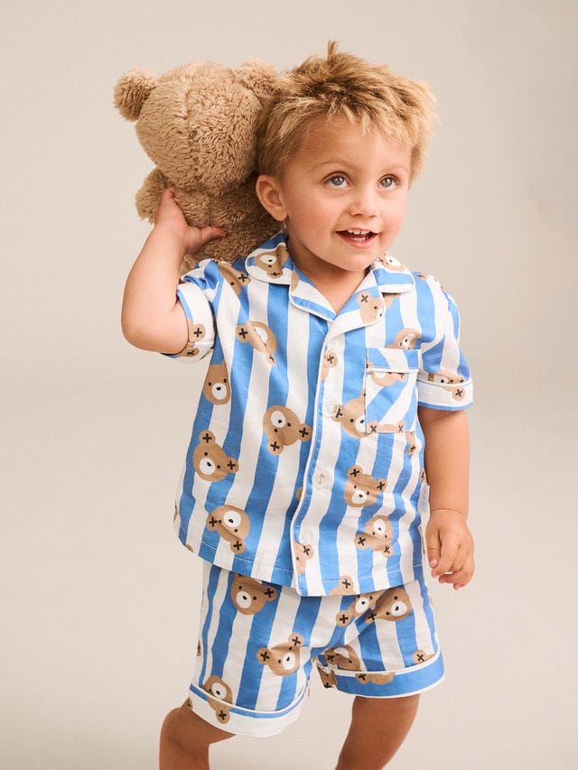 Huxbaby Unisex Sleepware 2Y Nautical Huxbear Stripe PJs