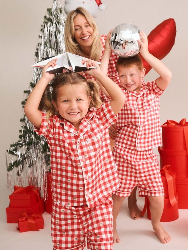 Huxbaby Unisex Sleepware 3Y Huxbear Check PJ's