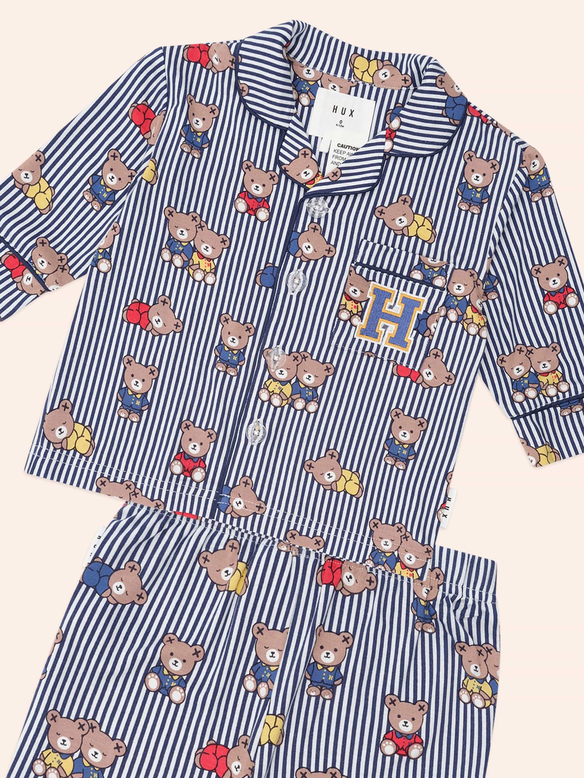 Huxbaby Unisex Sleepware Sleepy Hux Stripe PJ Set