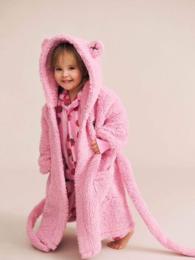 Huxbaby Unisex Sleepware Strawberry Fields Forever Snuggle Gown